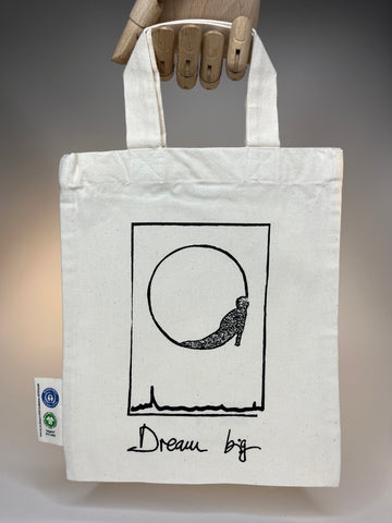 "Dream Big" Fair Trade, Organic Cotton Small Gift Bag