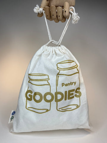 "Pantry Goodies" Fair Trade, Organic Cotton Bag