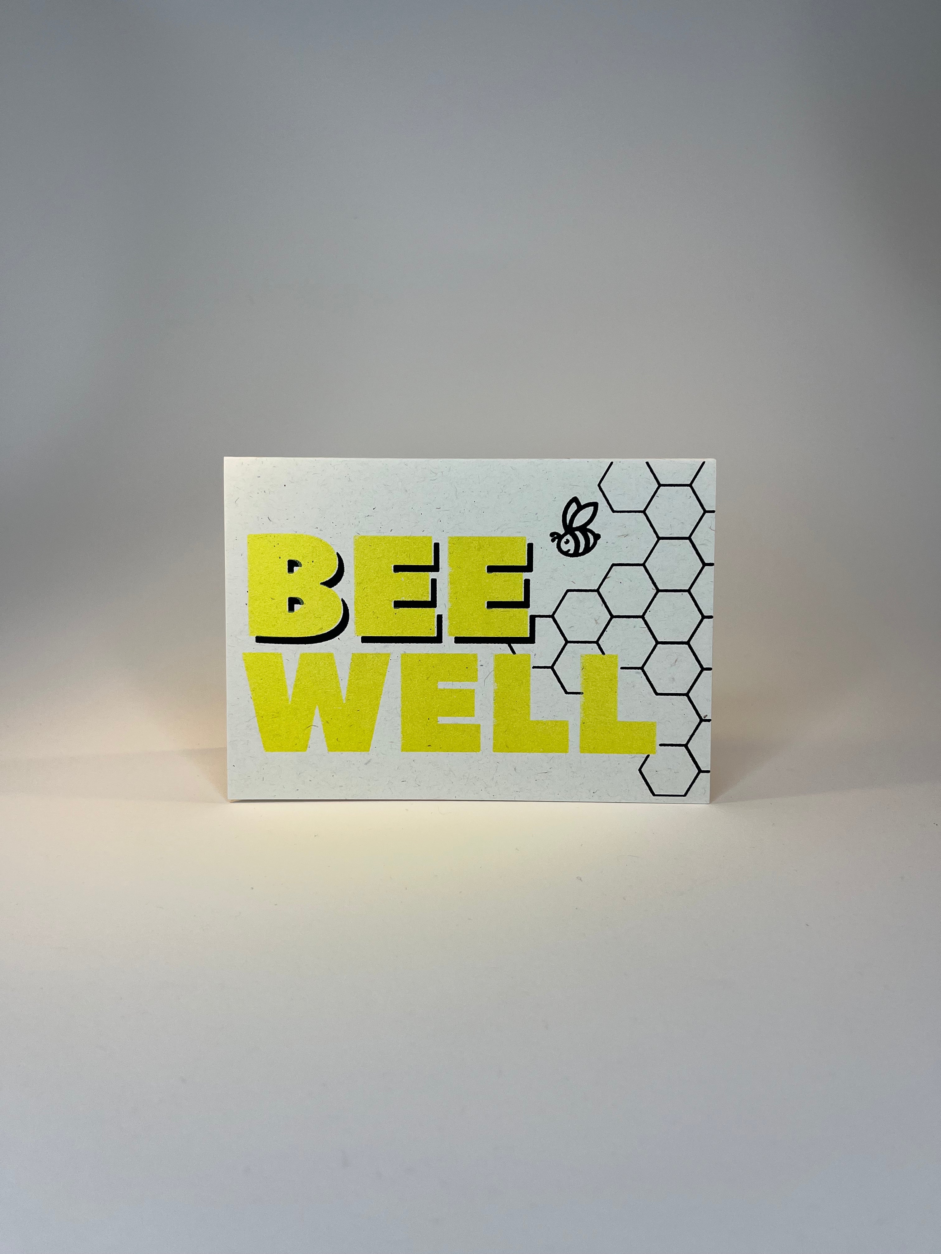 "Bee Well" A6 Card