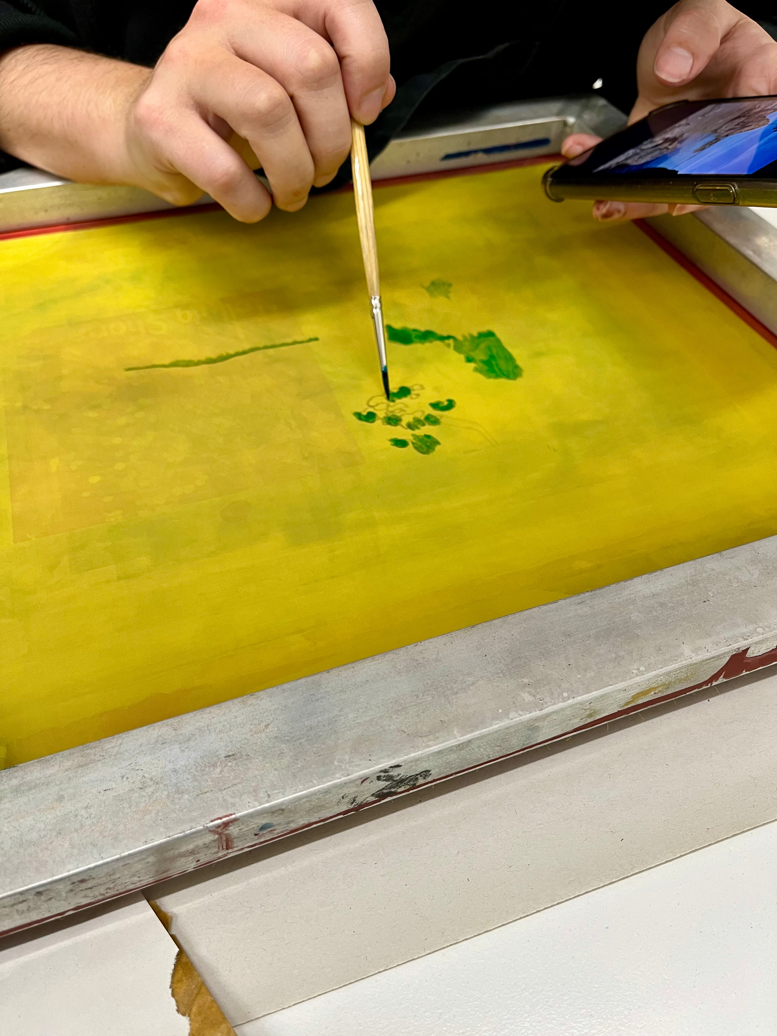 Screen Printing Manual Techniques 6 week Course