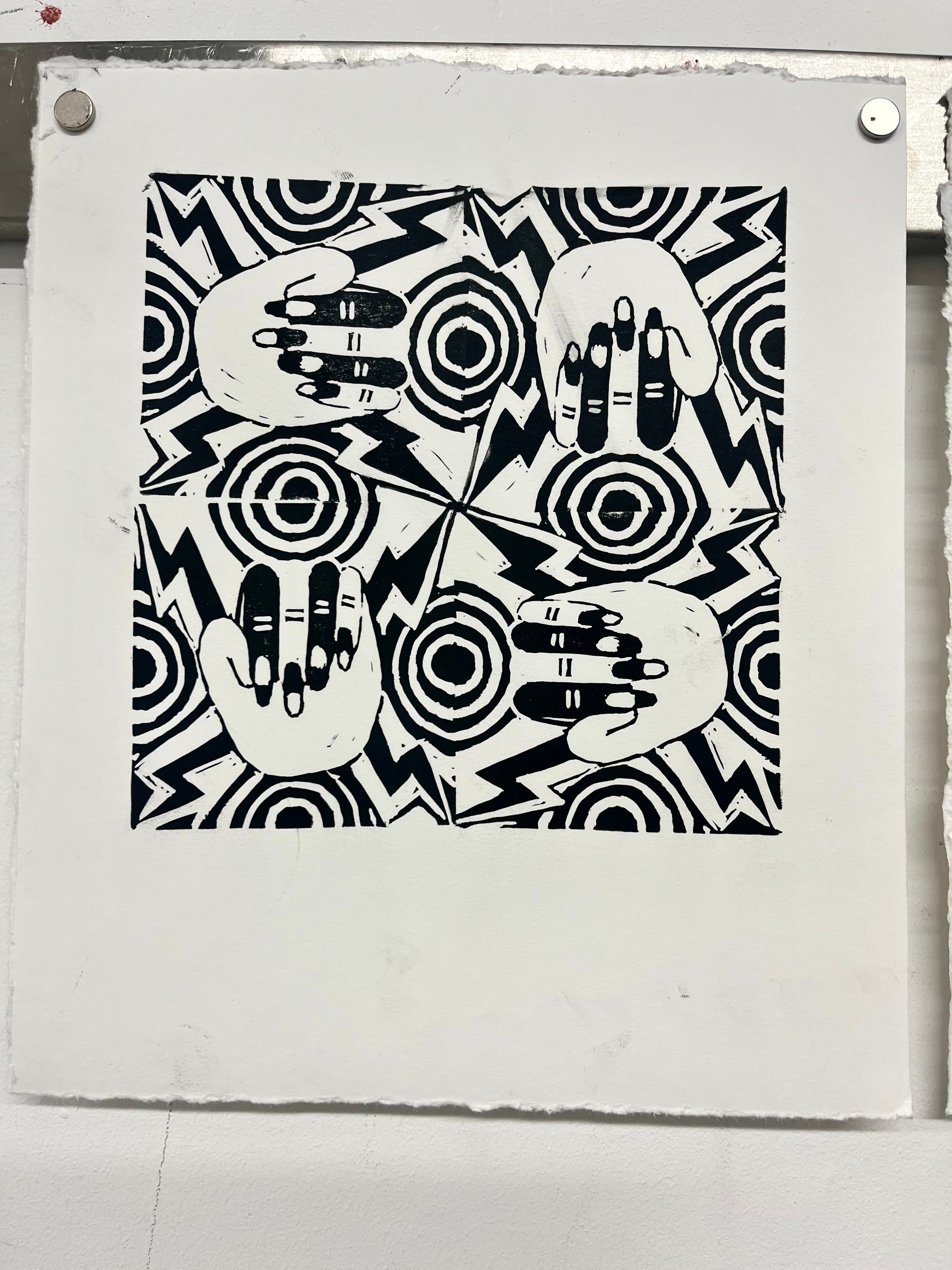 Block Printing with Repetitive Patterns 3 Week-Course