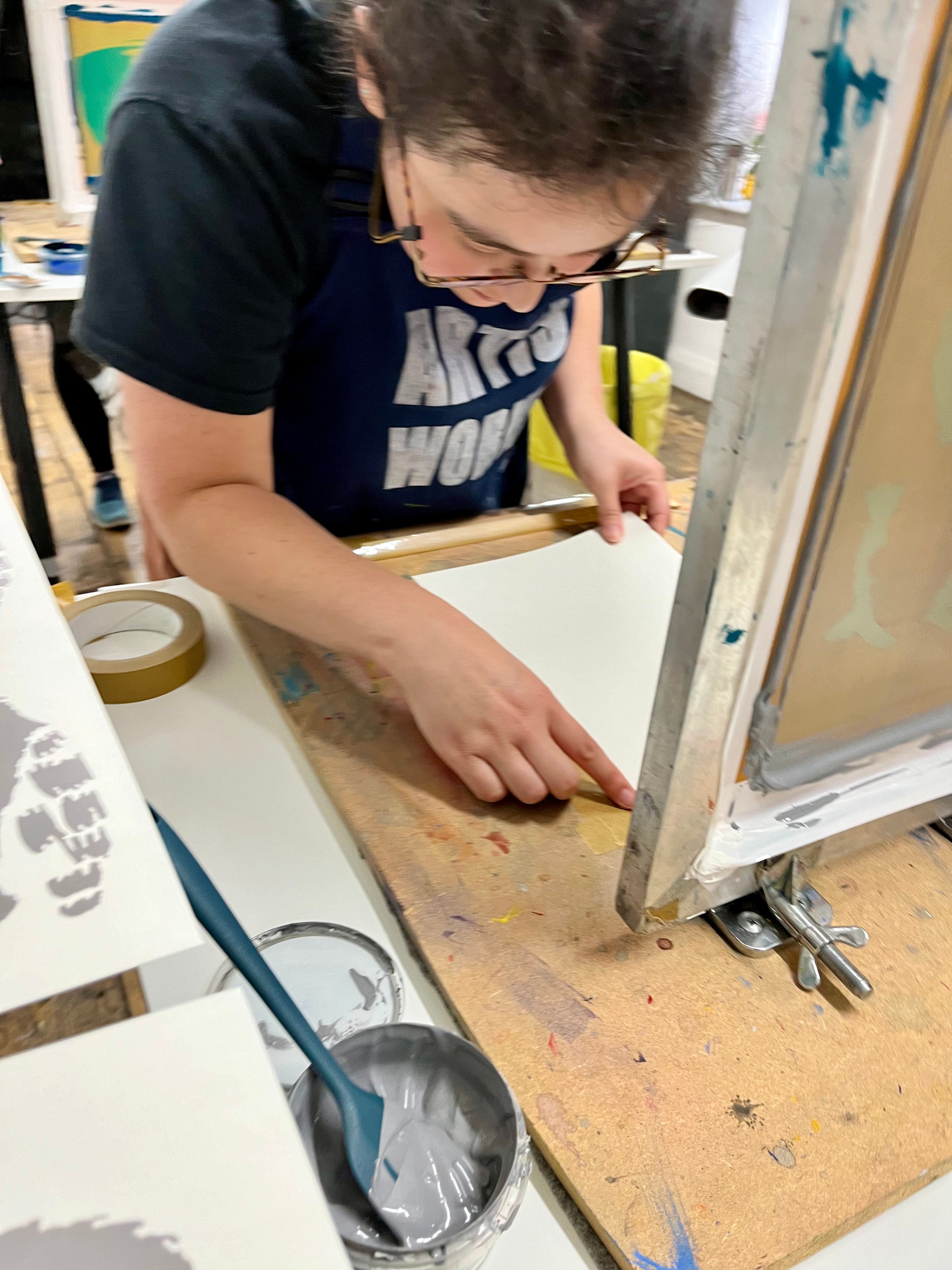 Screen Printing Manual Techniques 6 week Course