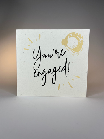 "You´re Engaged!" Square Card