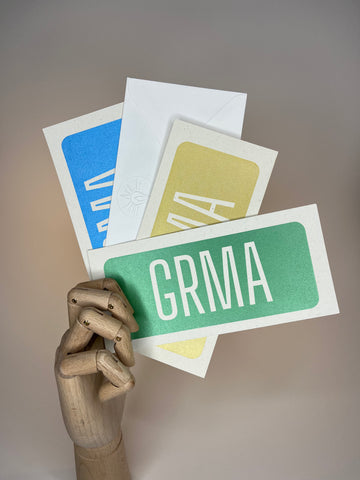 "GRMA" Thank You Card