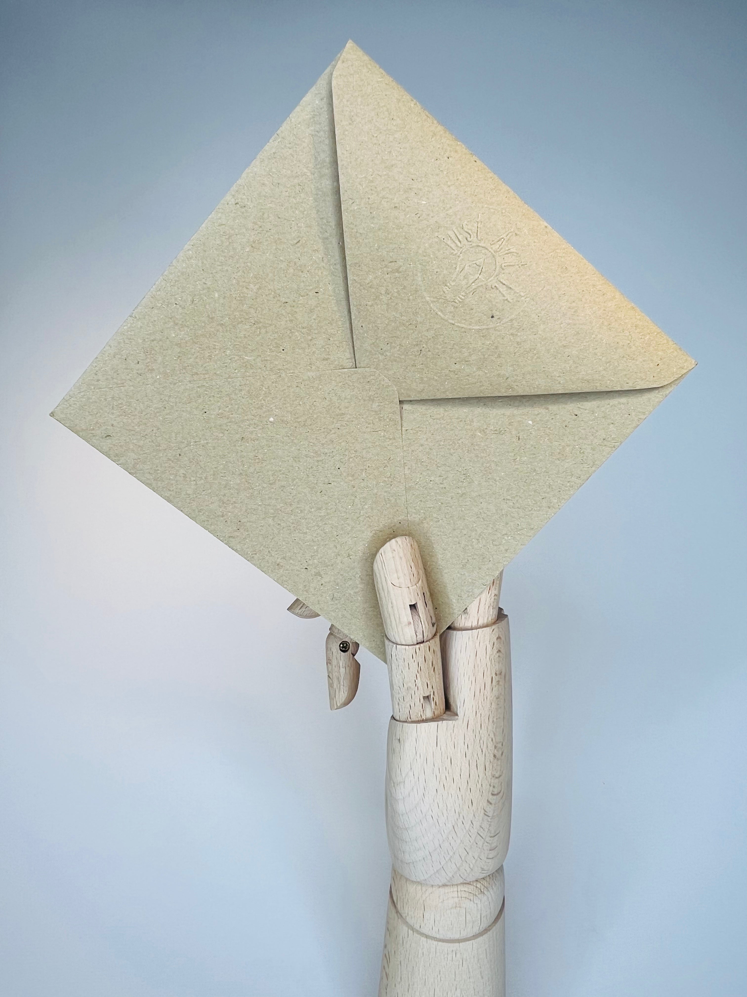 "Best Wishes" Square Card