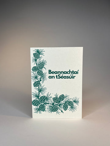 "Beannachtaí an tSéasúir" A6 Card