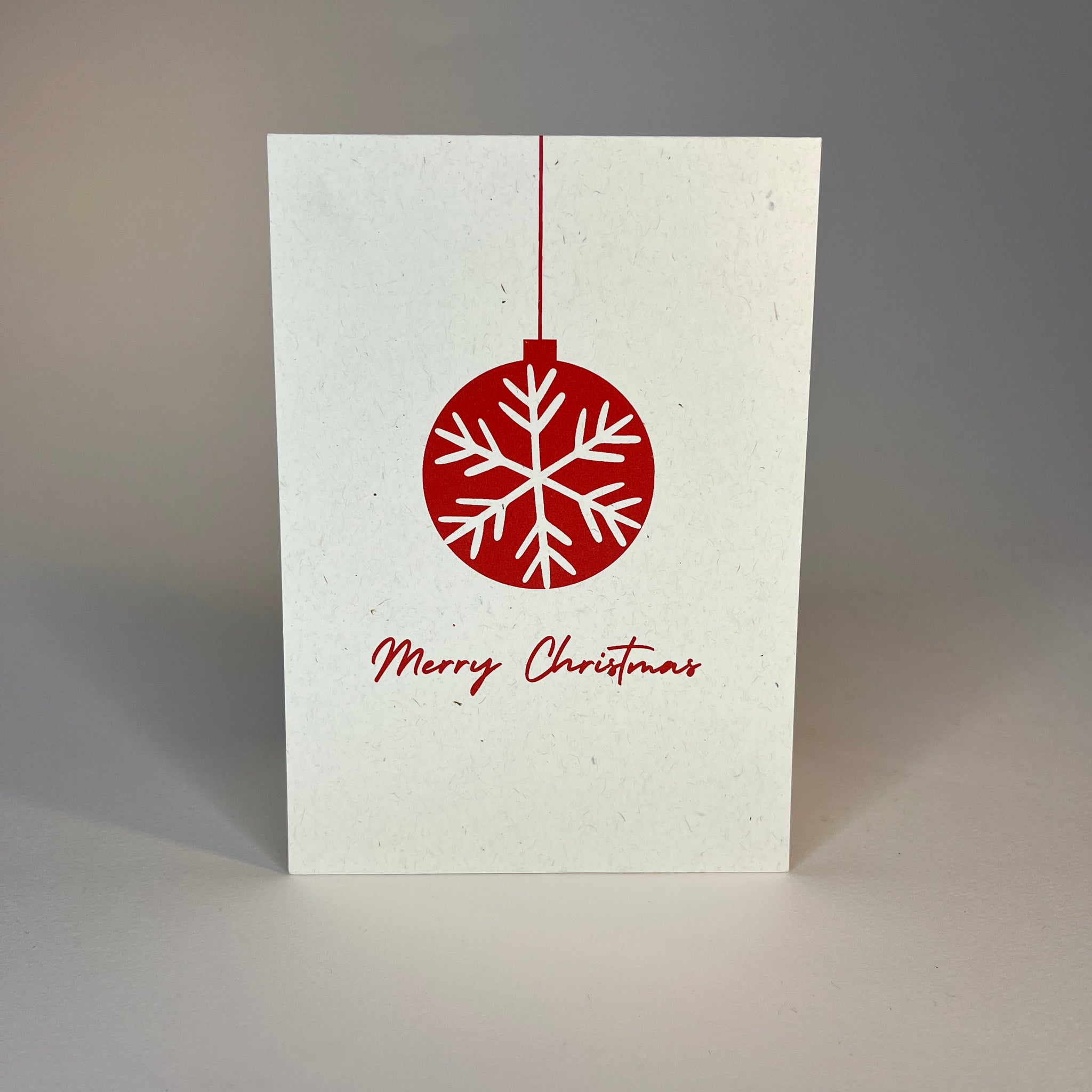 "Merry Christmas" A6 Card