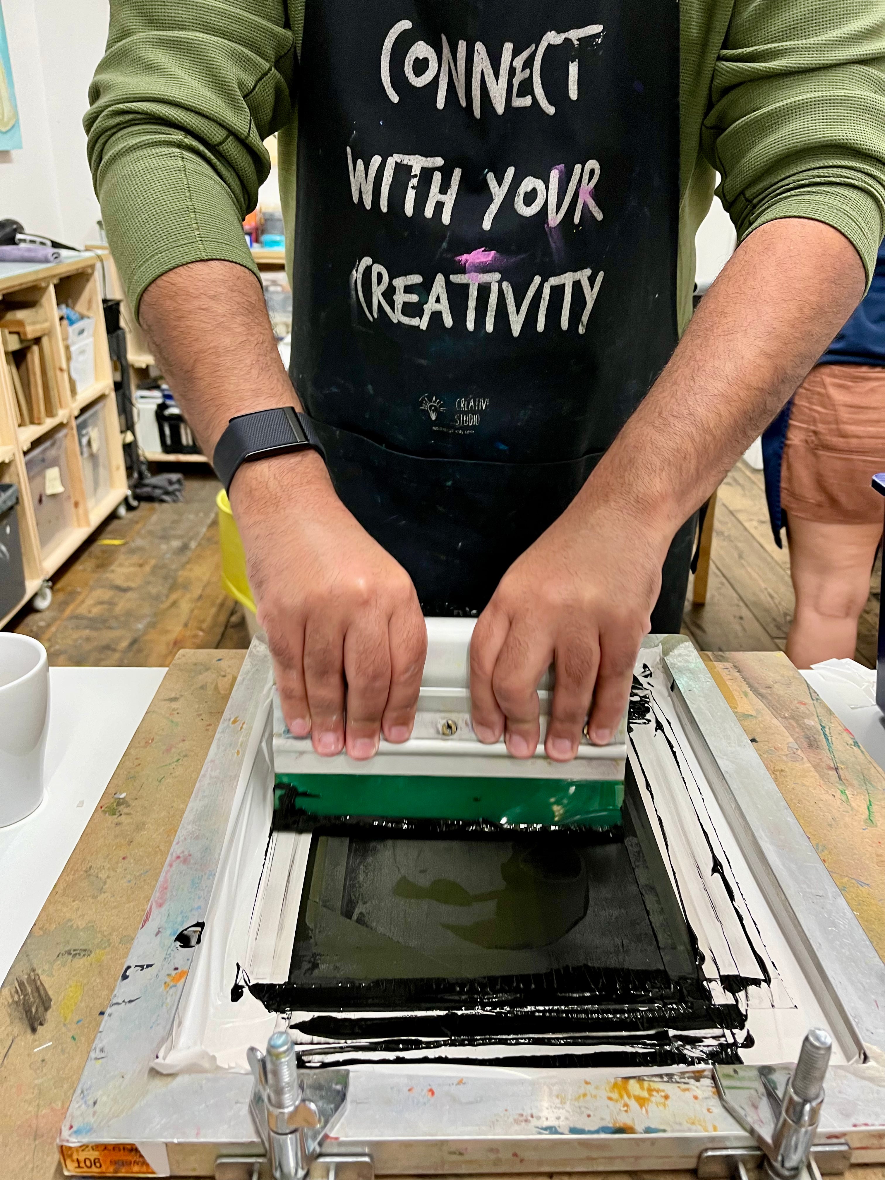 Screen Printing Manual Techniques 6 week Course