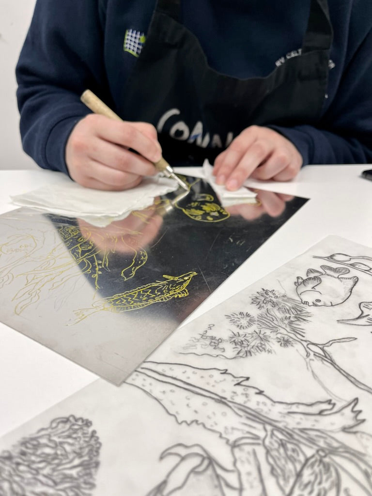 Drypoint Acid Free Intaglio Printmaking