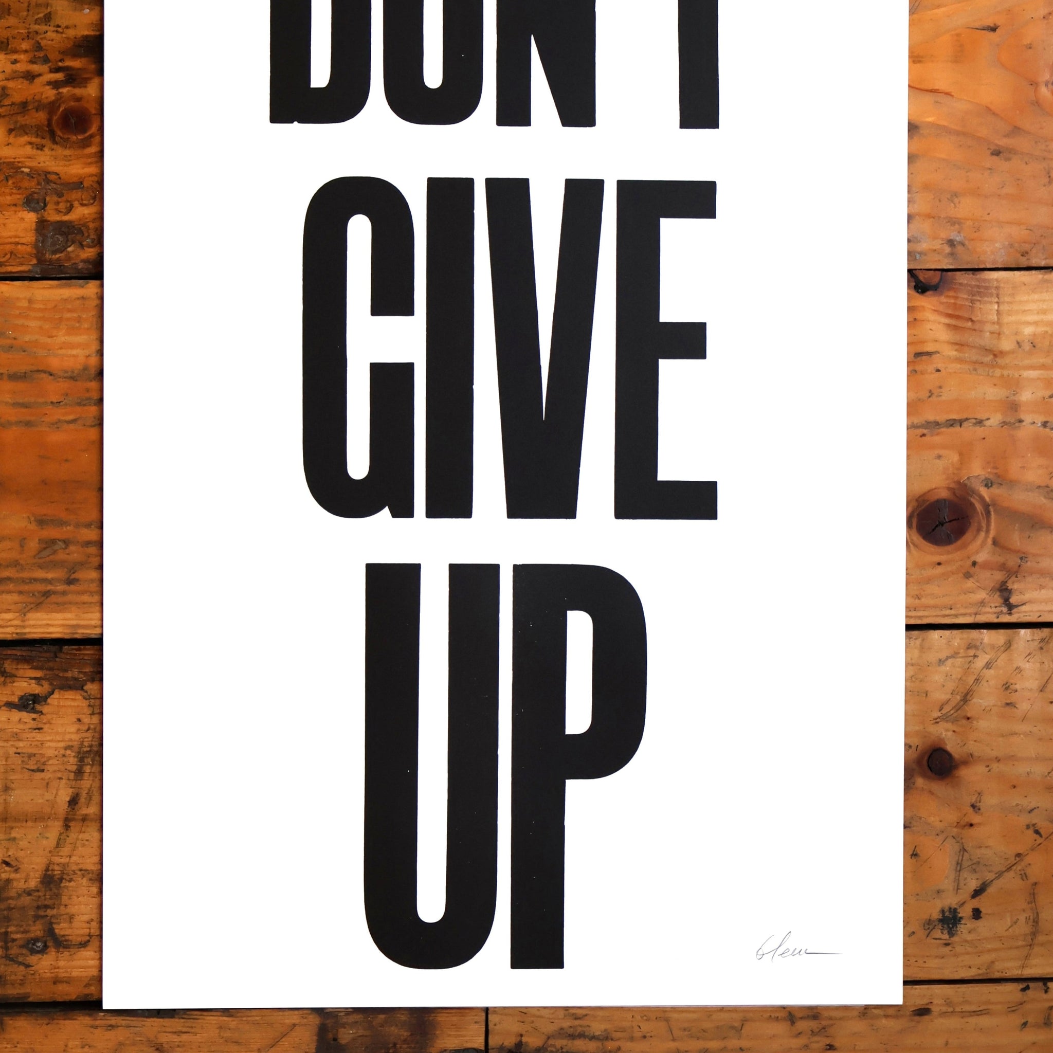 ¨Don't Give Up¨ by Elena Santos