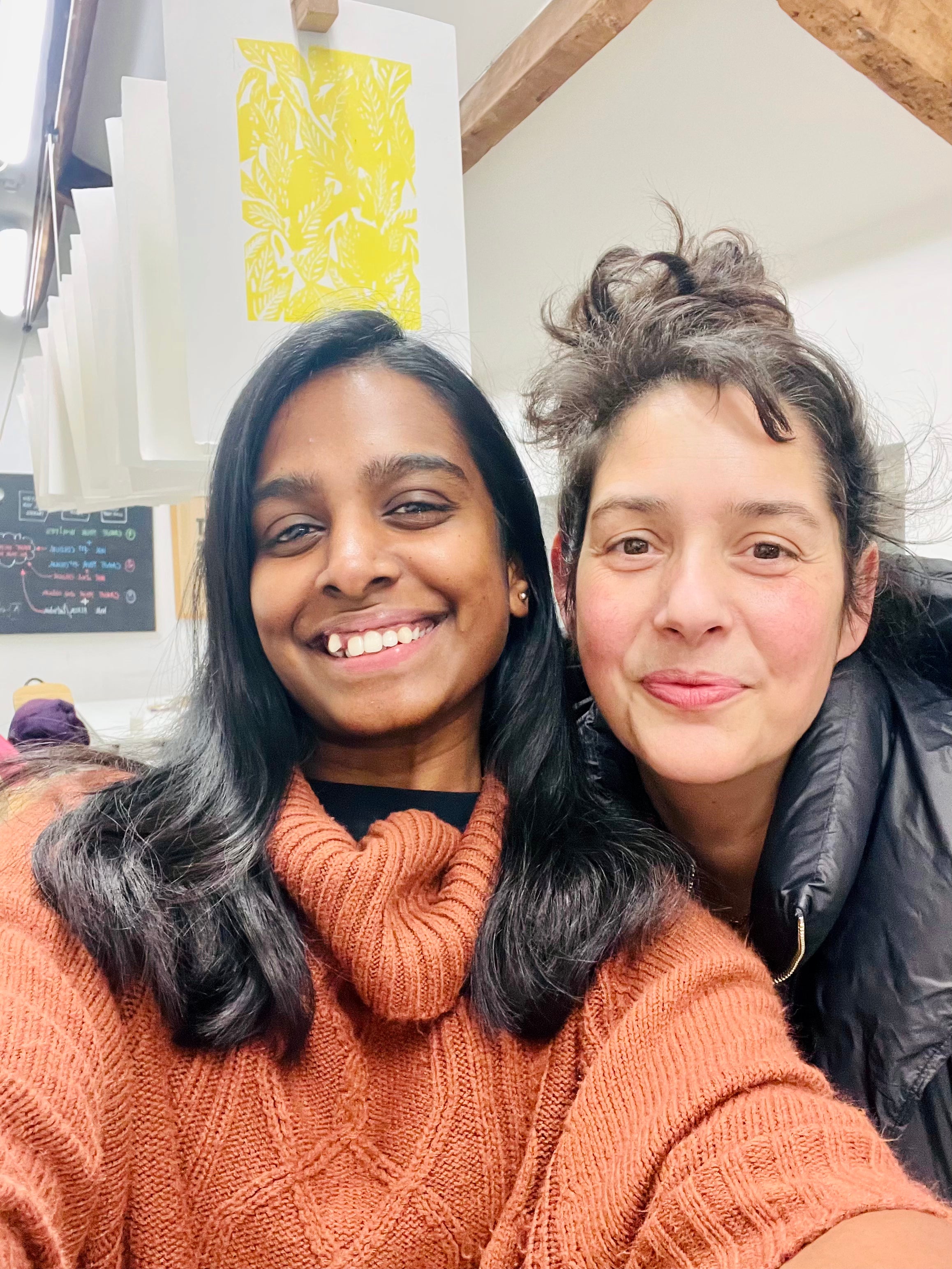 Reduction Linocut Technique Acid Free Relief Printmaking Course