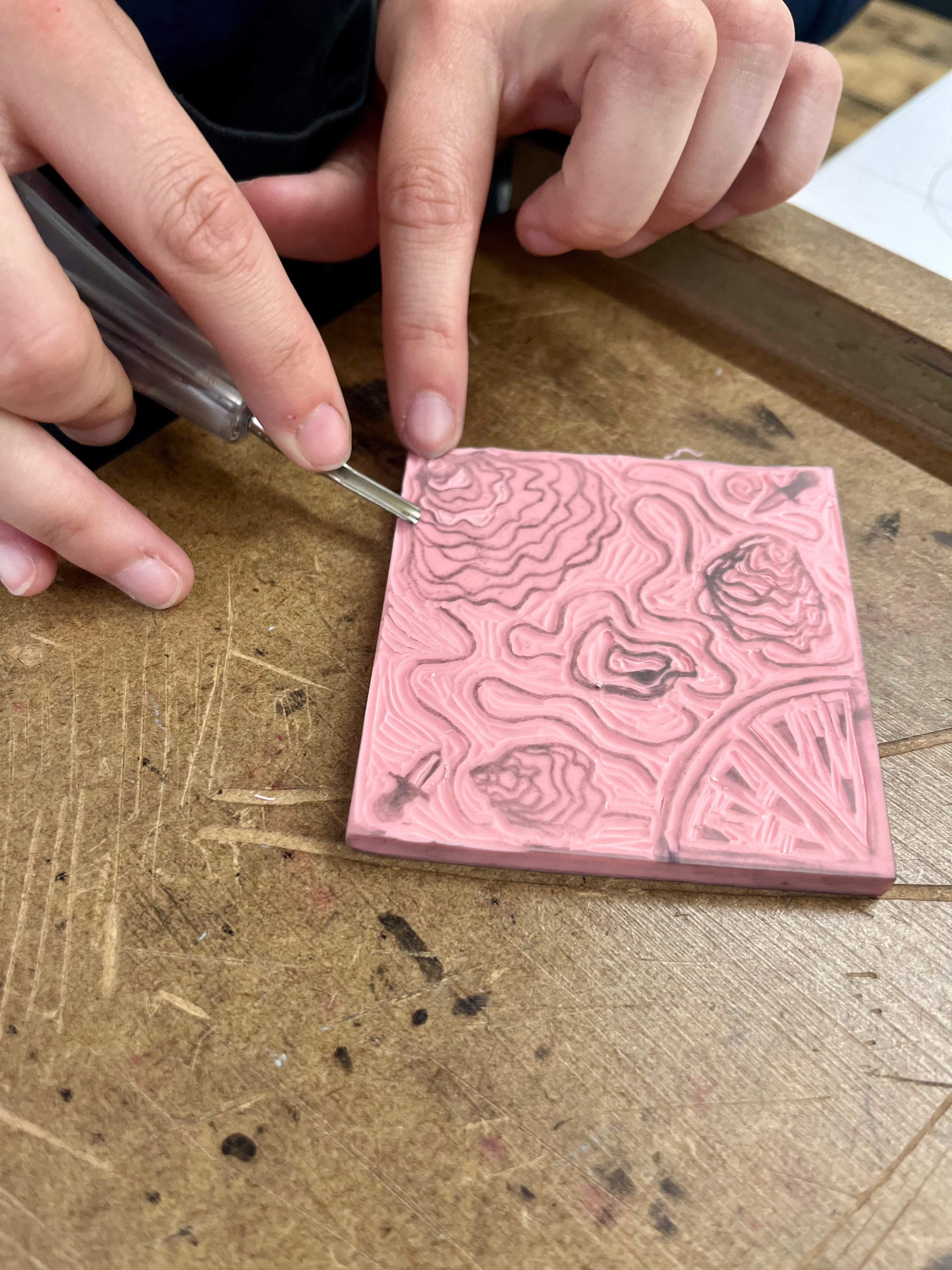 Block Printing Adult Summer Camp