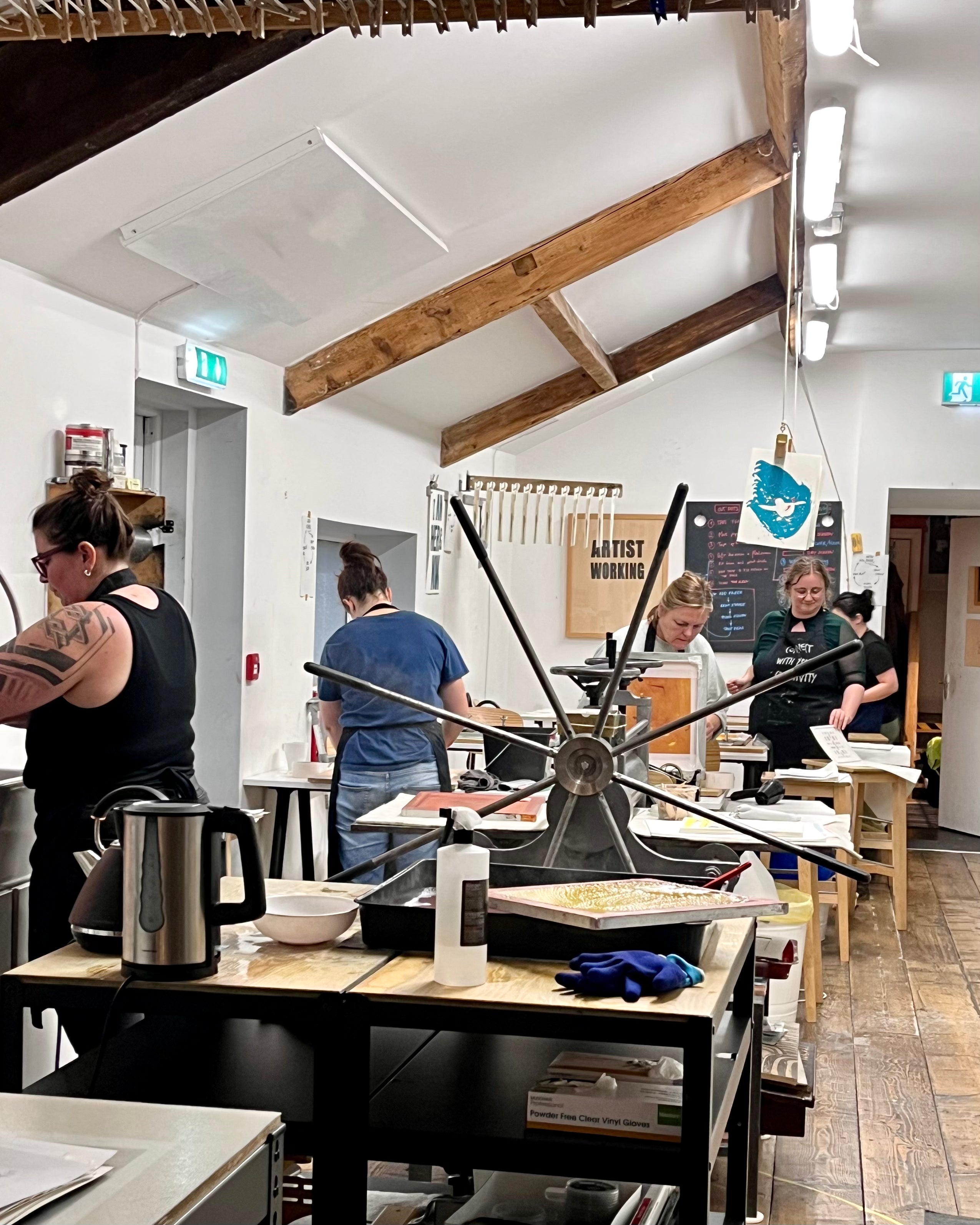 Screen Printing Manual Techniques 6 week Course