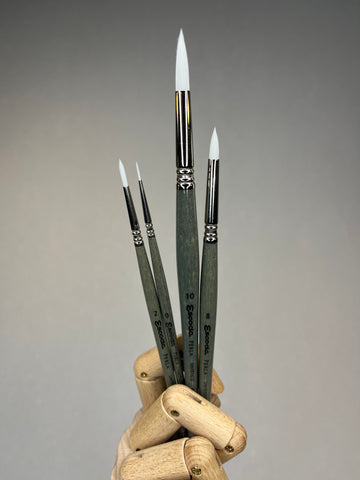 Escoda Perla 1435 Series Round Pointed Short Length (Watercolour)