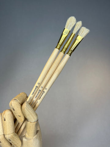 Escoda Natural 7040 Series Flat Filbert (Oil & Acrylic)