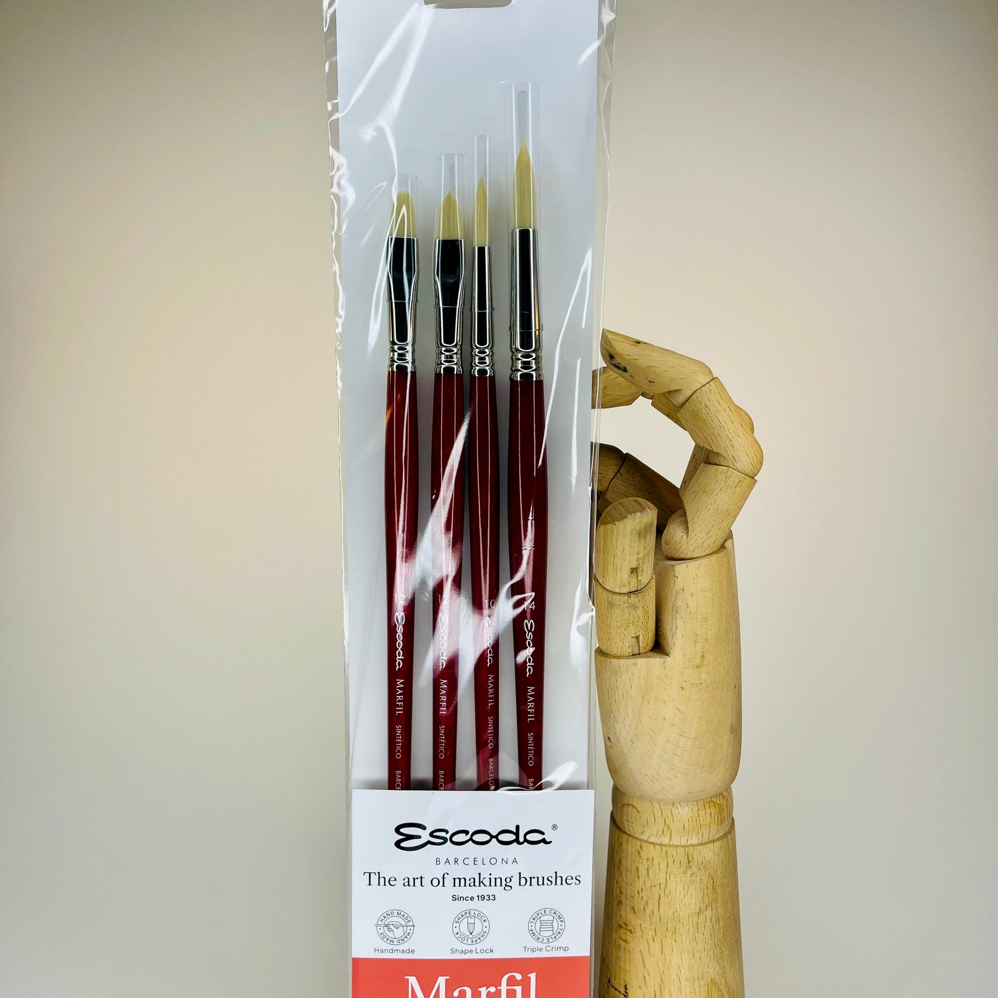 Escoda Marfil Brush Set for Oil and Acrylic