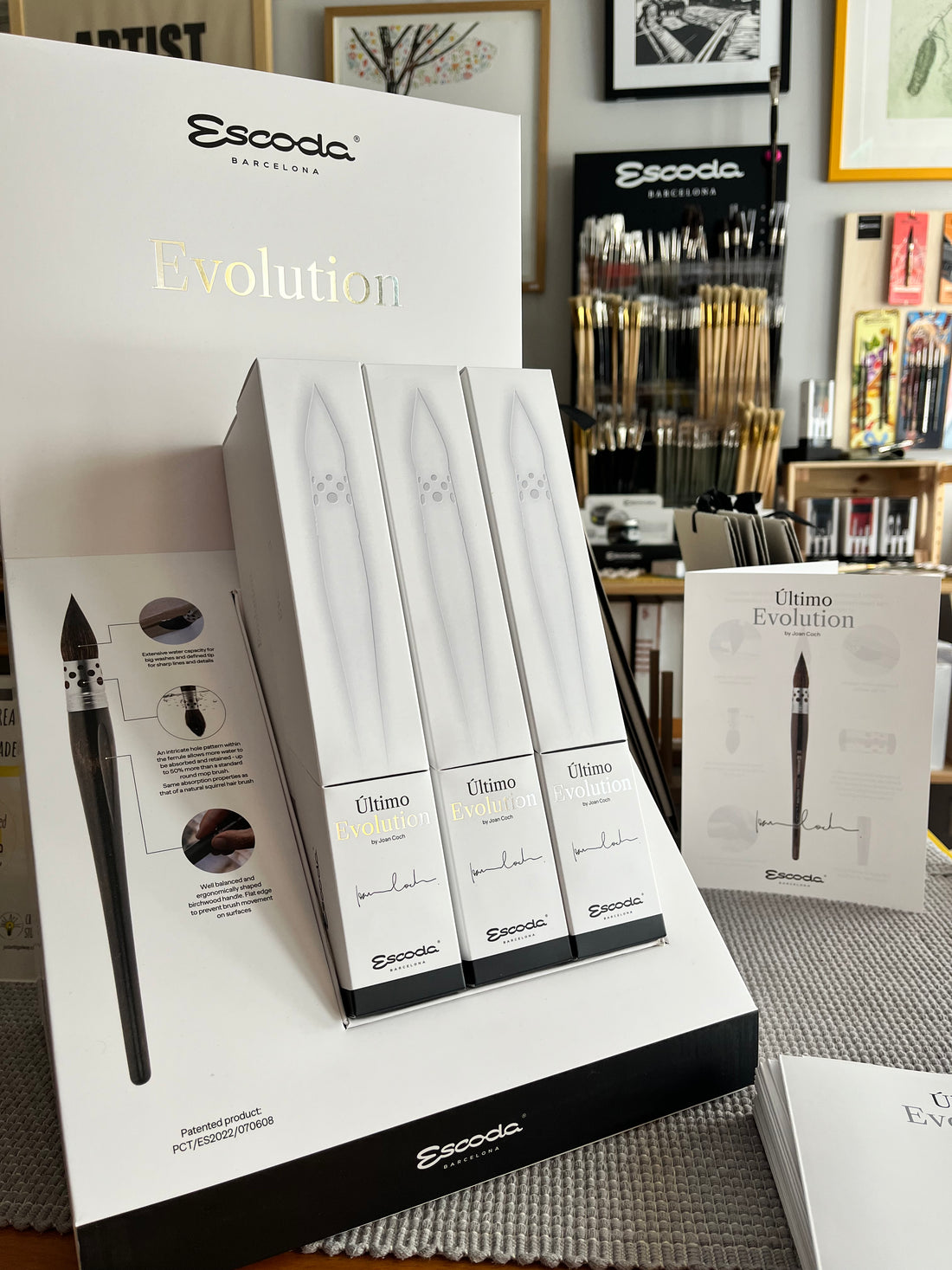 Escoda Ultimo Evolution 1933 Series Round Mop (Watercolour)