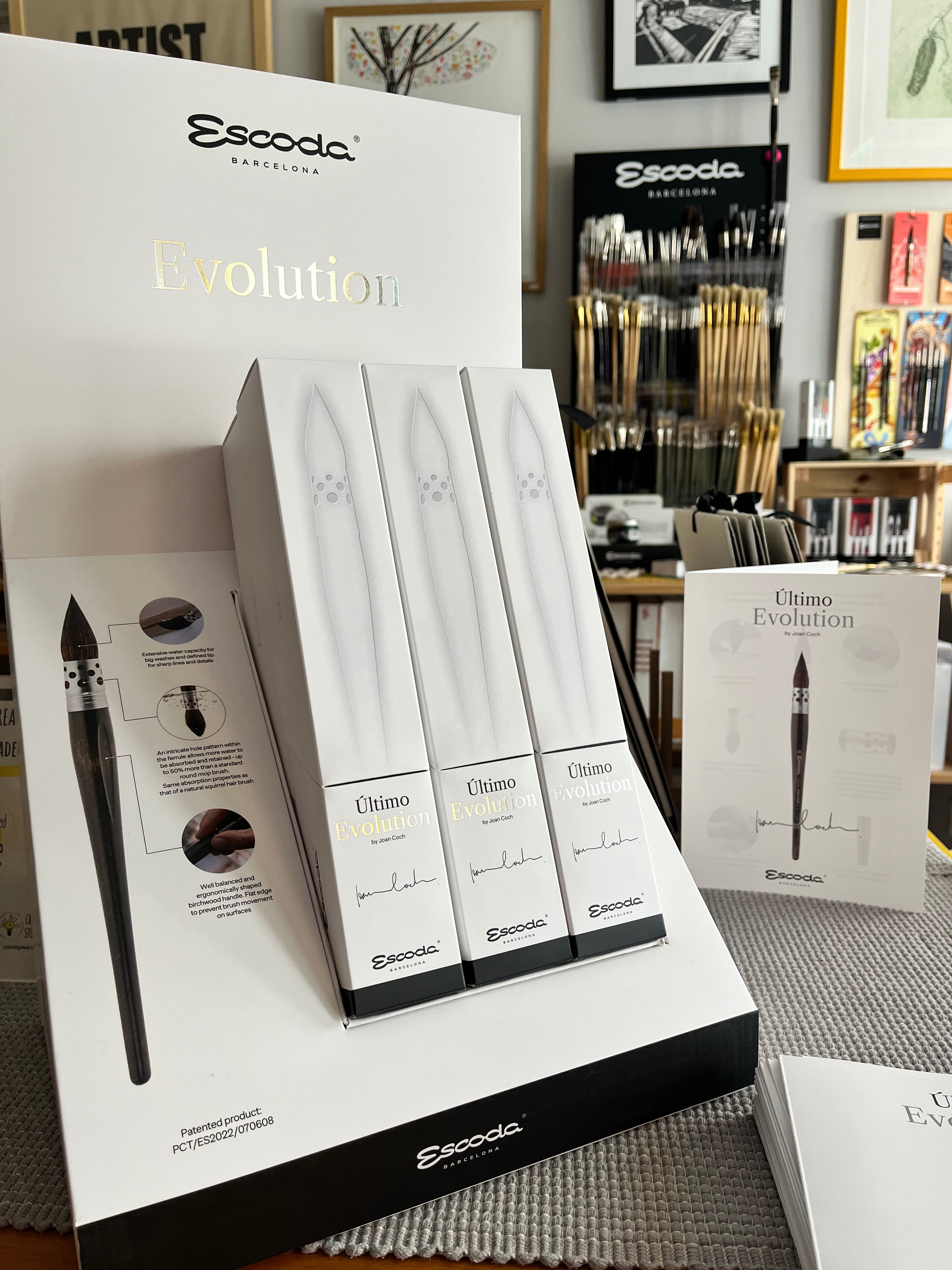 Escoda Ultimo Evolution 1933 Series Round Mop (Watercolour)