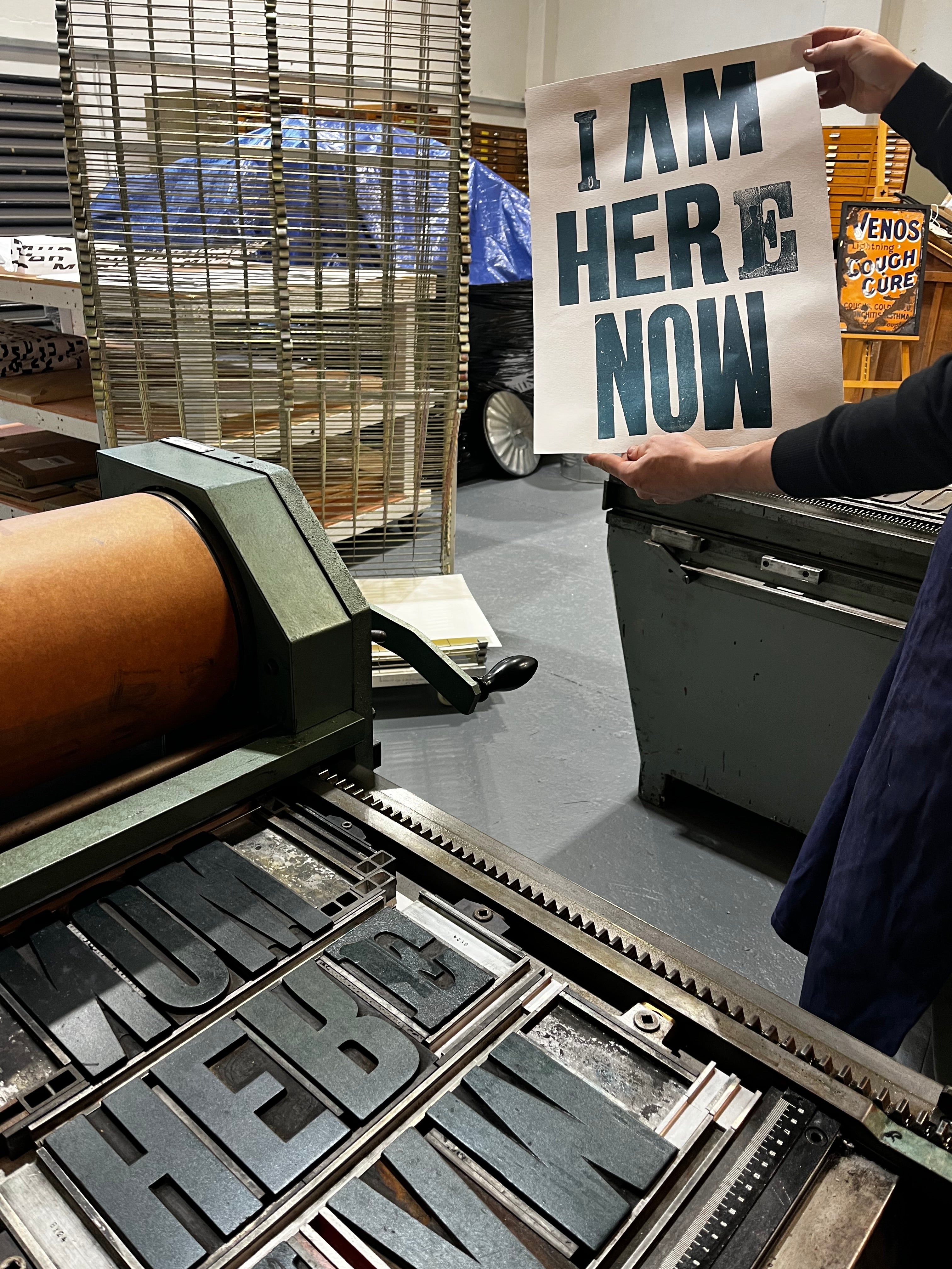 "I Am Here Now" by Elena Santos