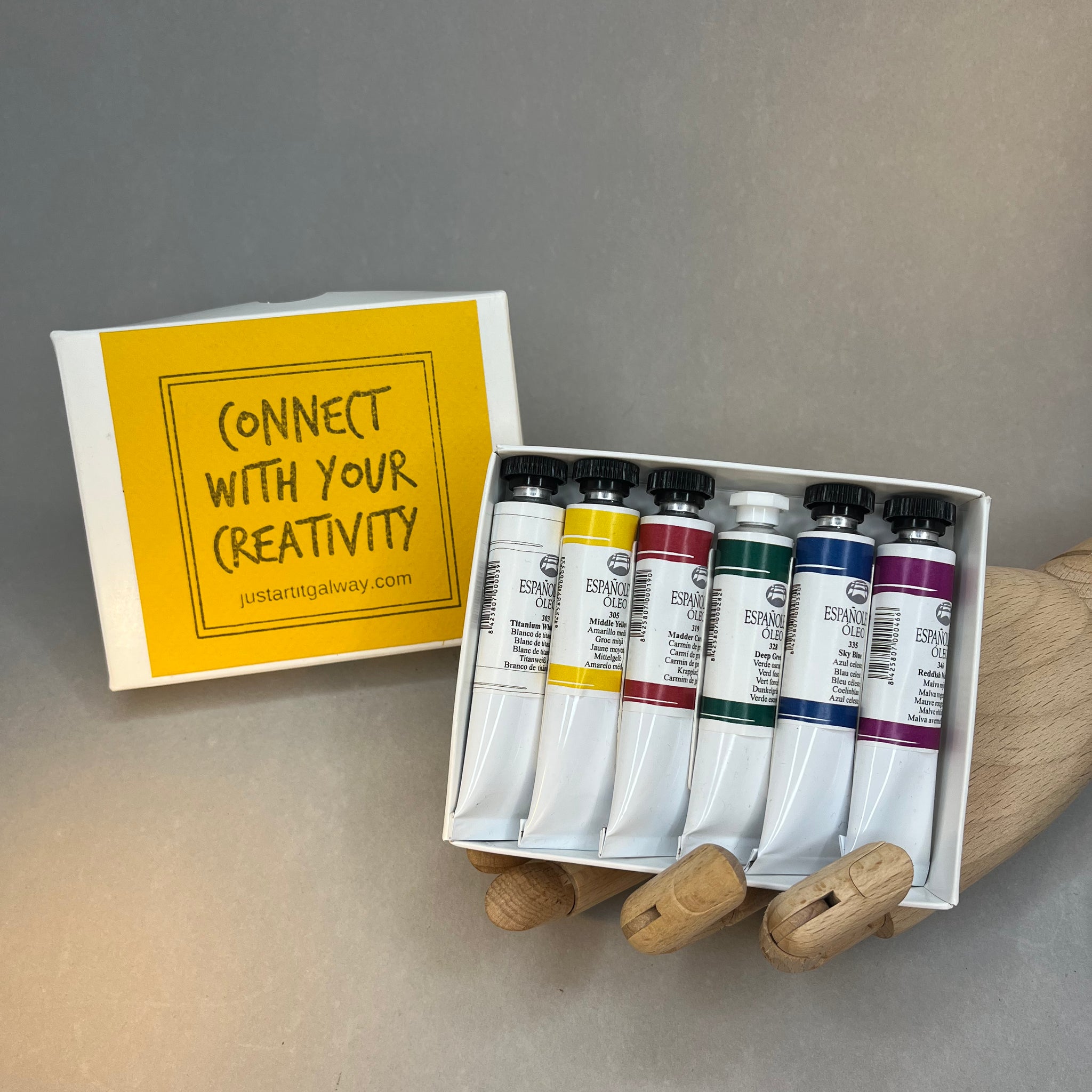 Just Art It Reduced Palette Oil Paint Set