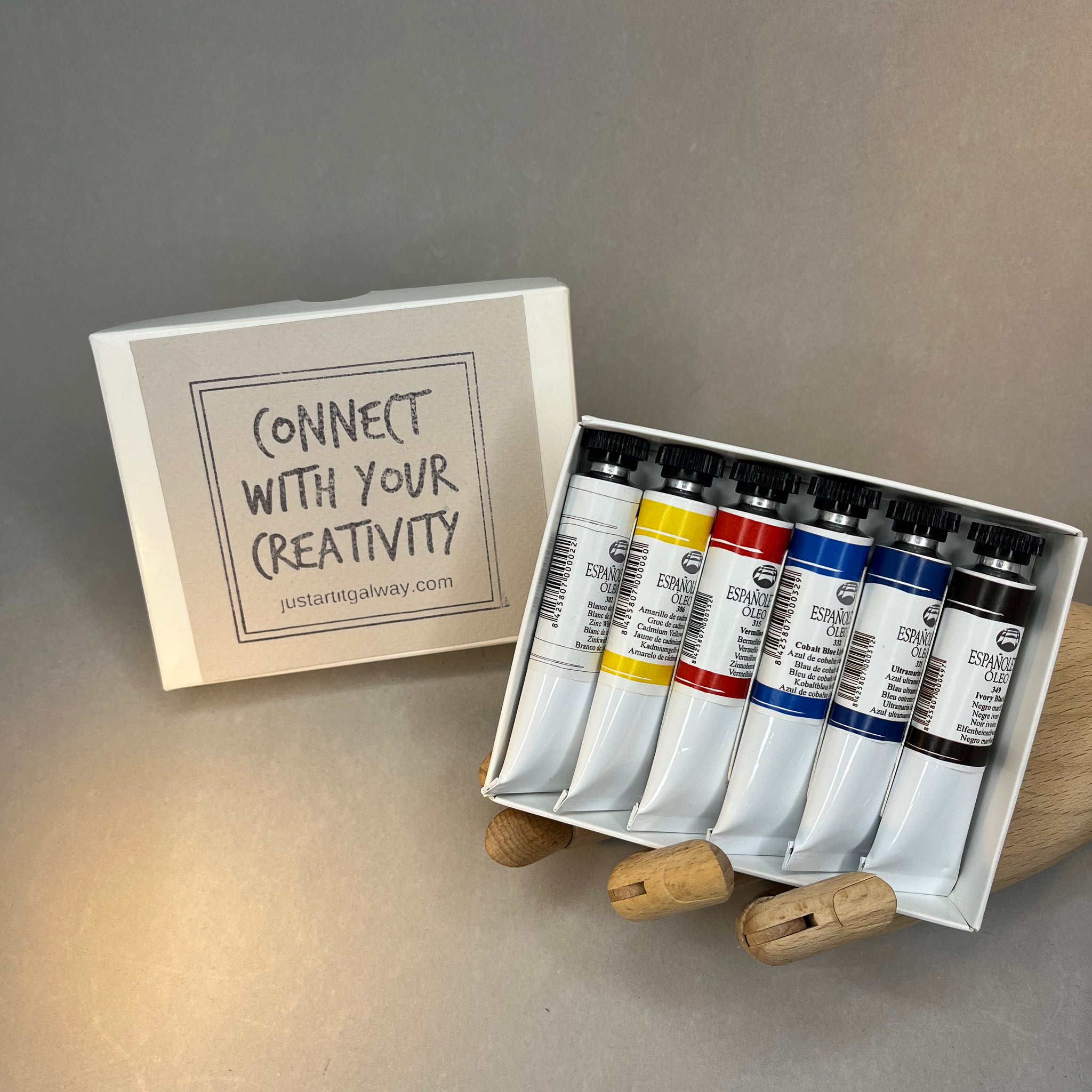 Just Art It Oil Paint Set - Traditional Primary Set