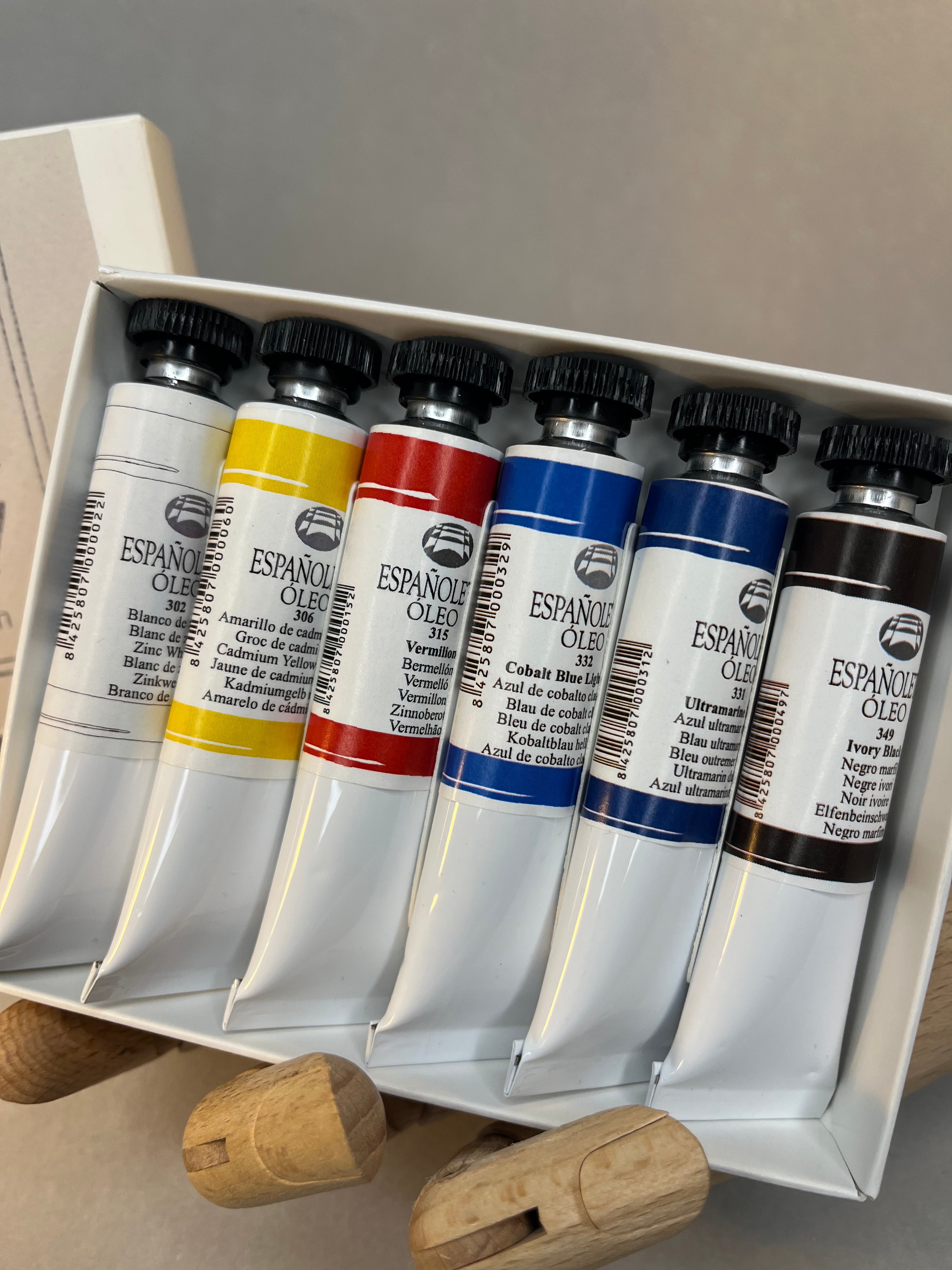 Just Art It Oil Paint Set - Traditional Primary Set