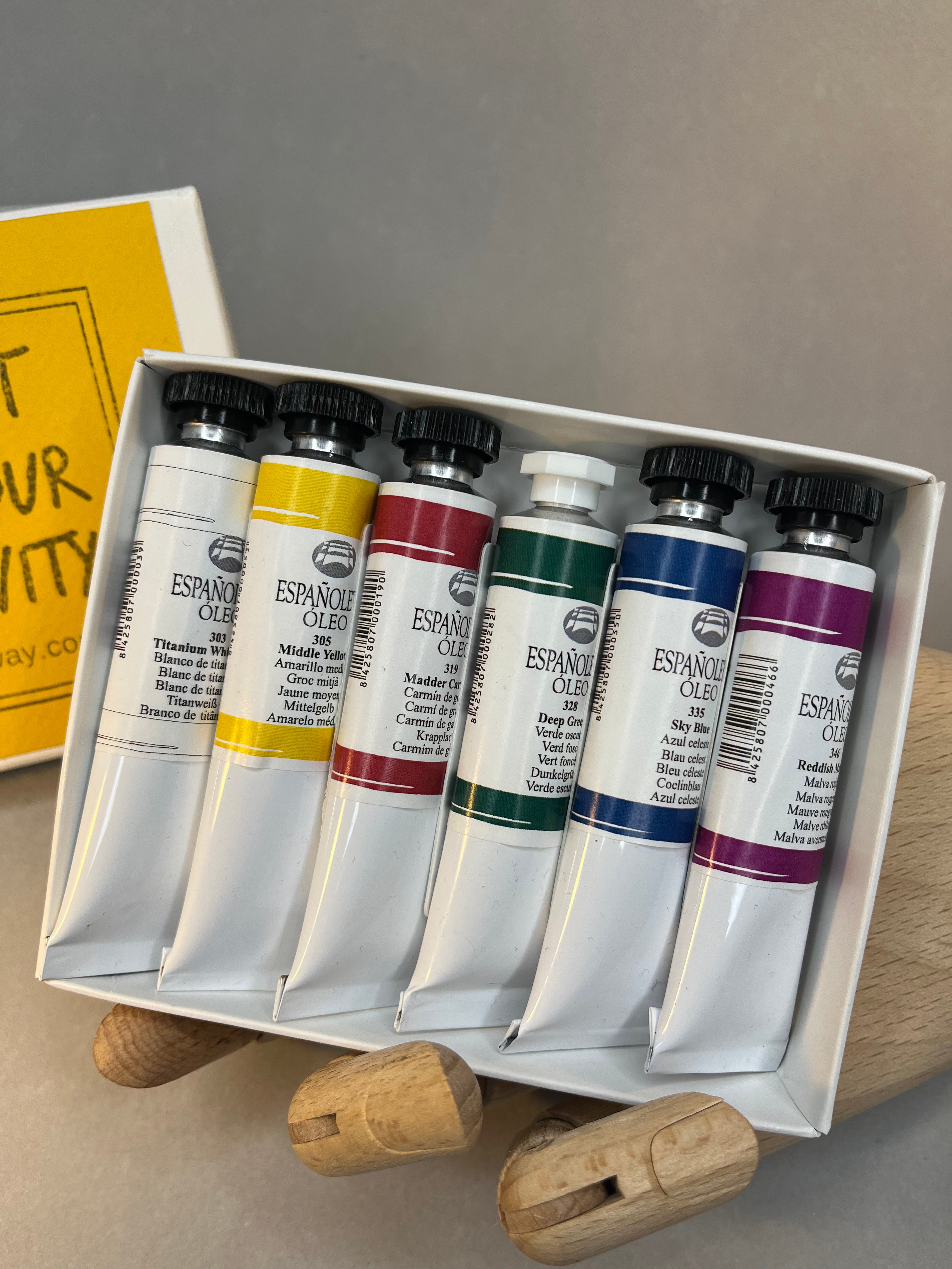 Just Art It Reduced Palette Oil Paint Set