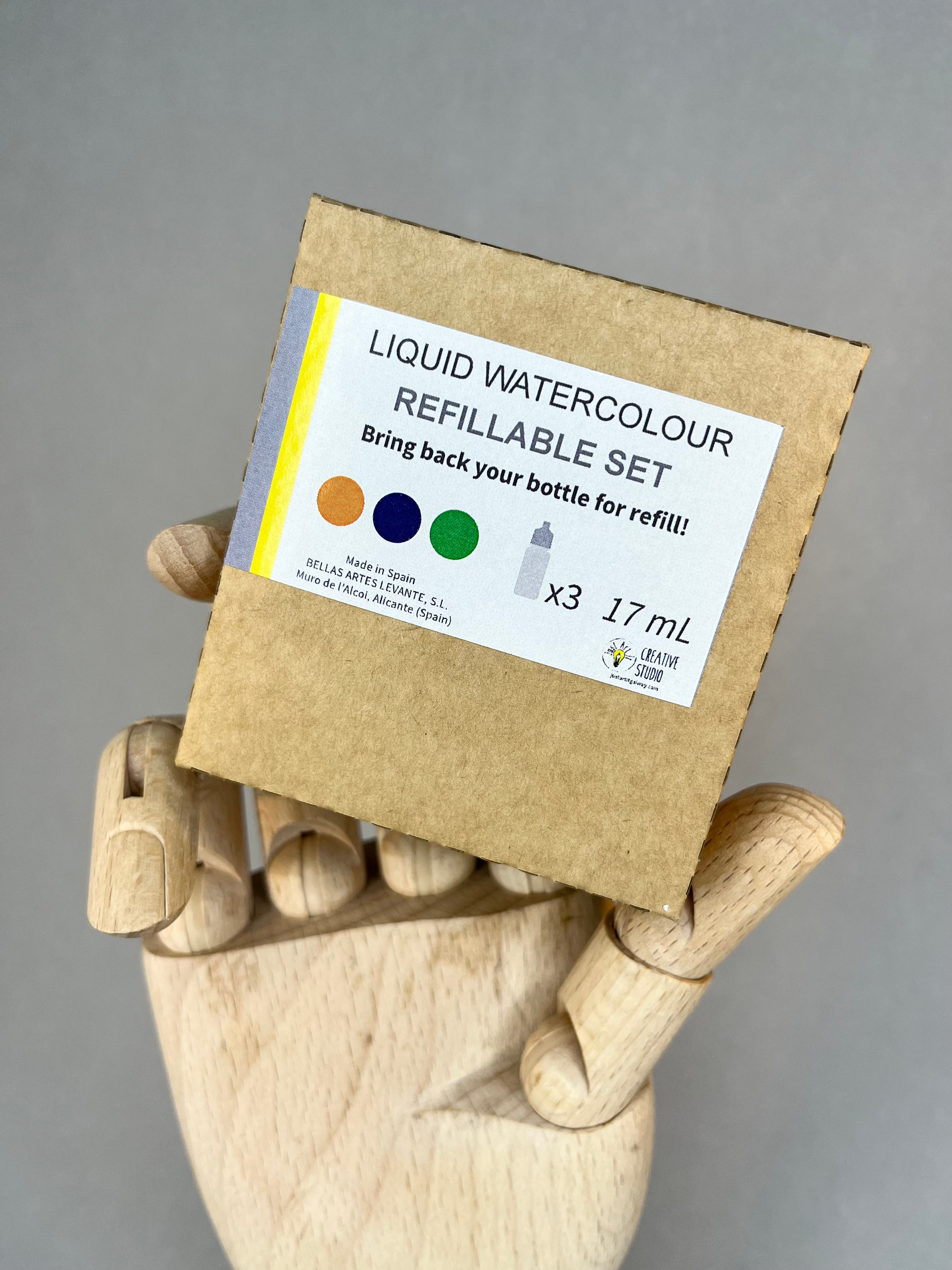 Just Art It x Rubens Liquid Watercolour Refillable Sets