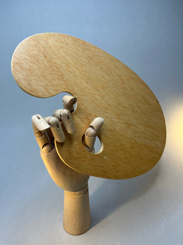 Oval Painting Palette