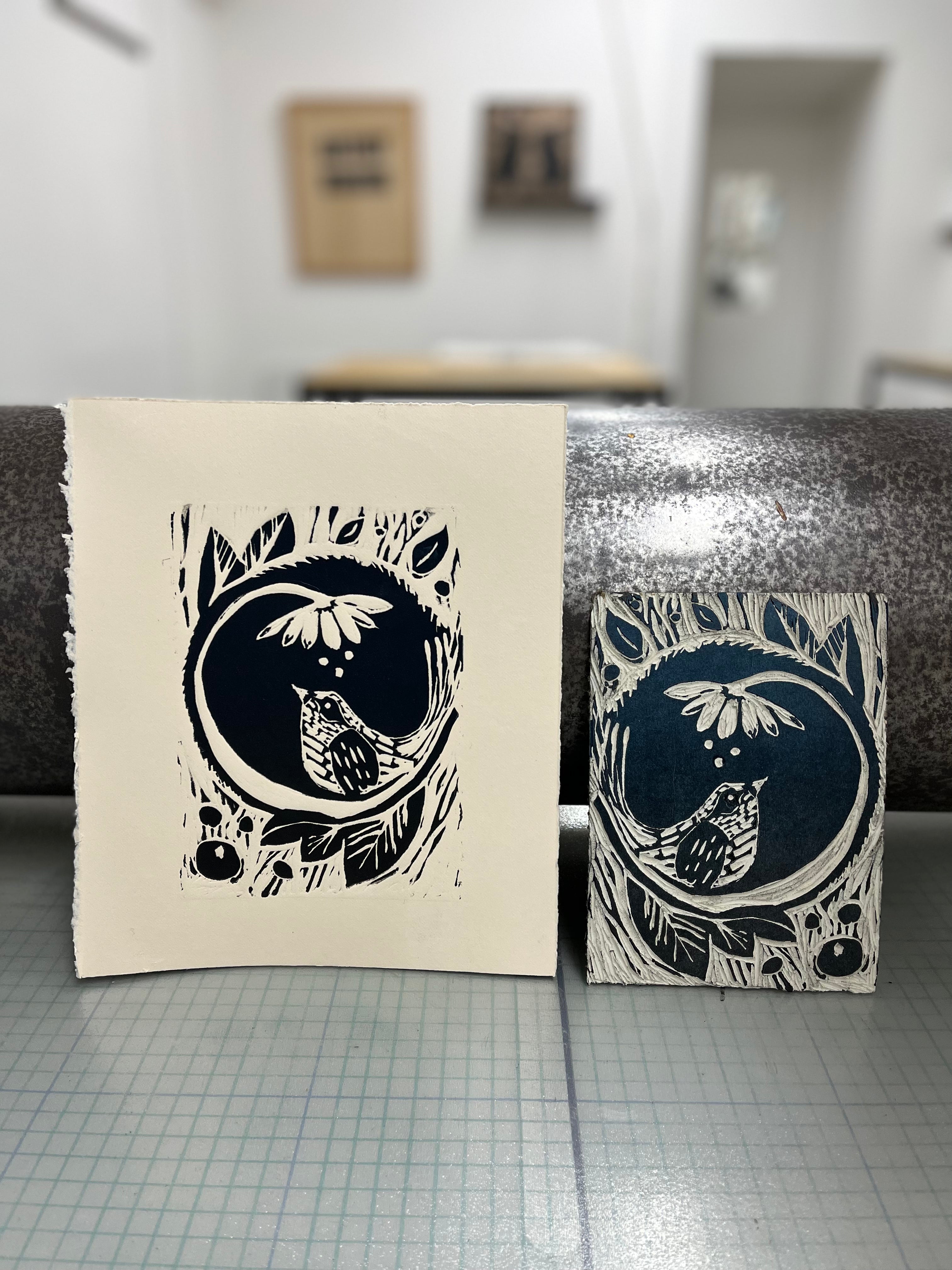 Introduction to Linocut Printmaking 4 Week Course