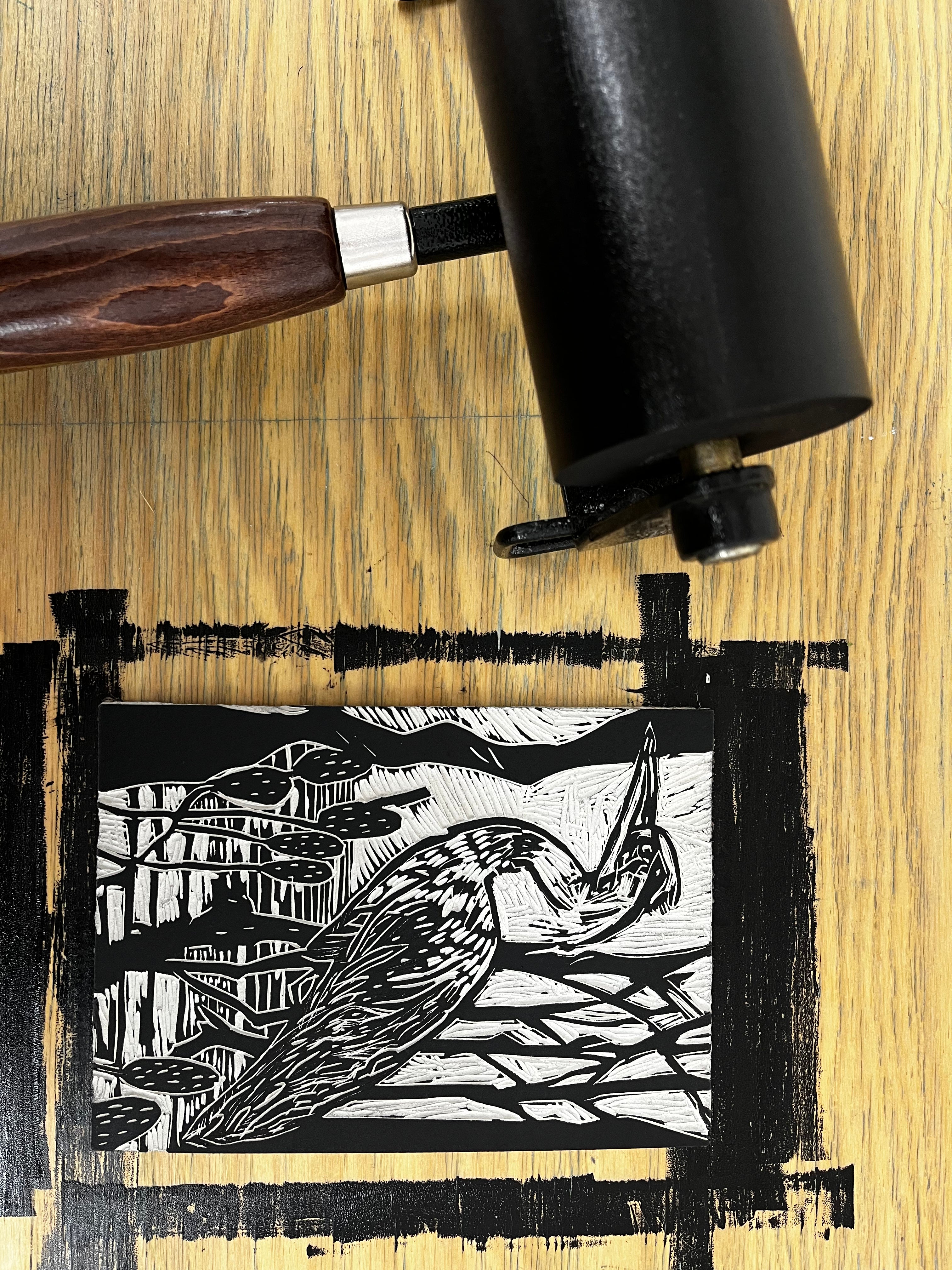 Introduction to Linocut Printmaking 4 Week Course