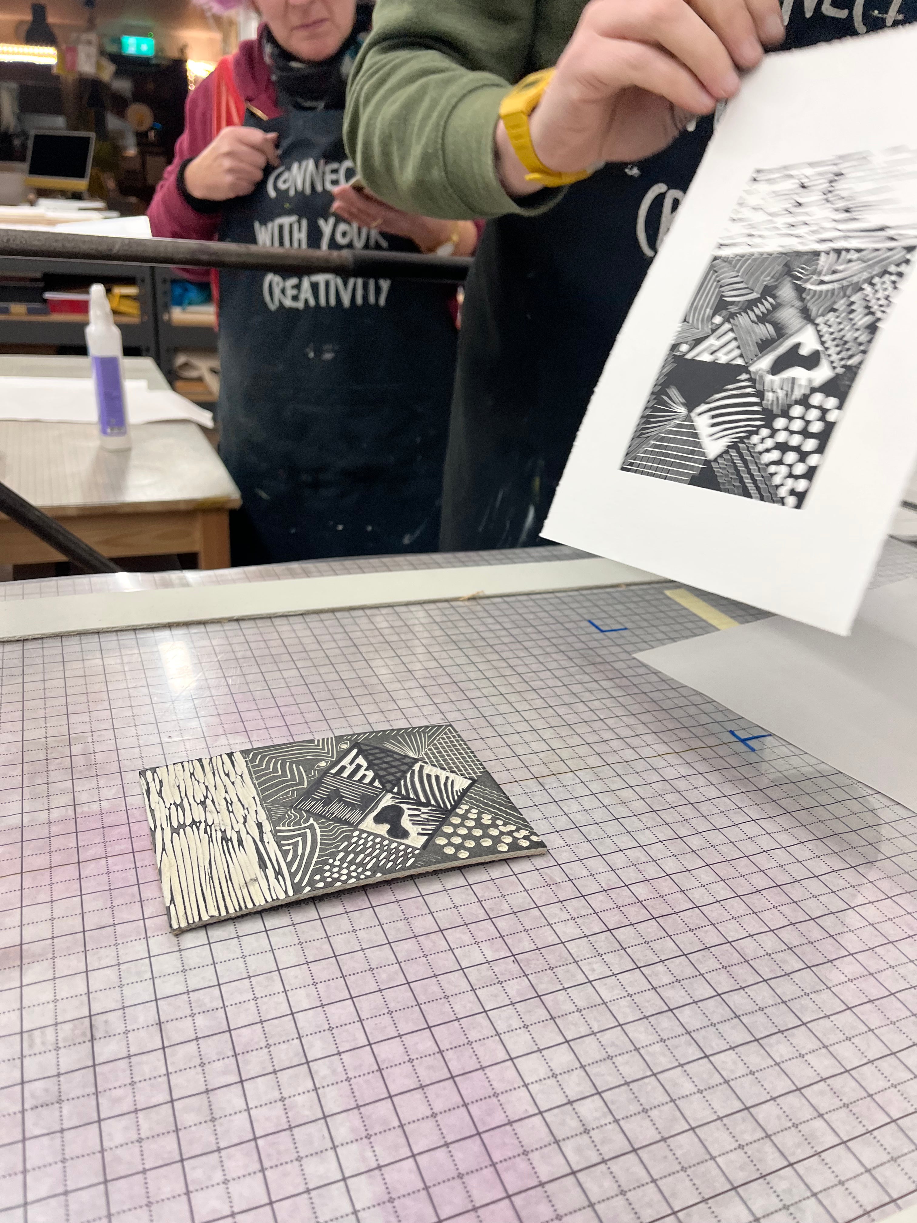 Introduction to Linocut Printmaking 4 Week Course