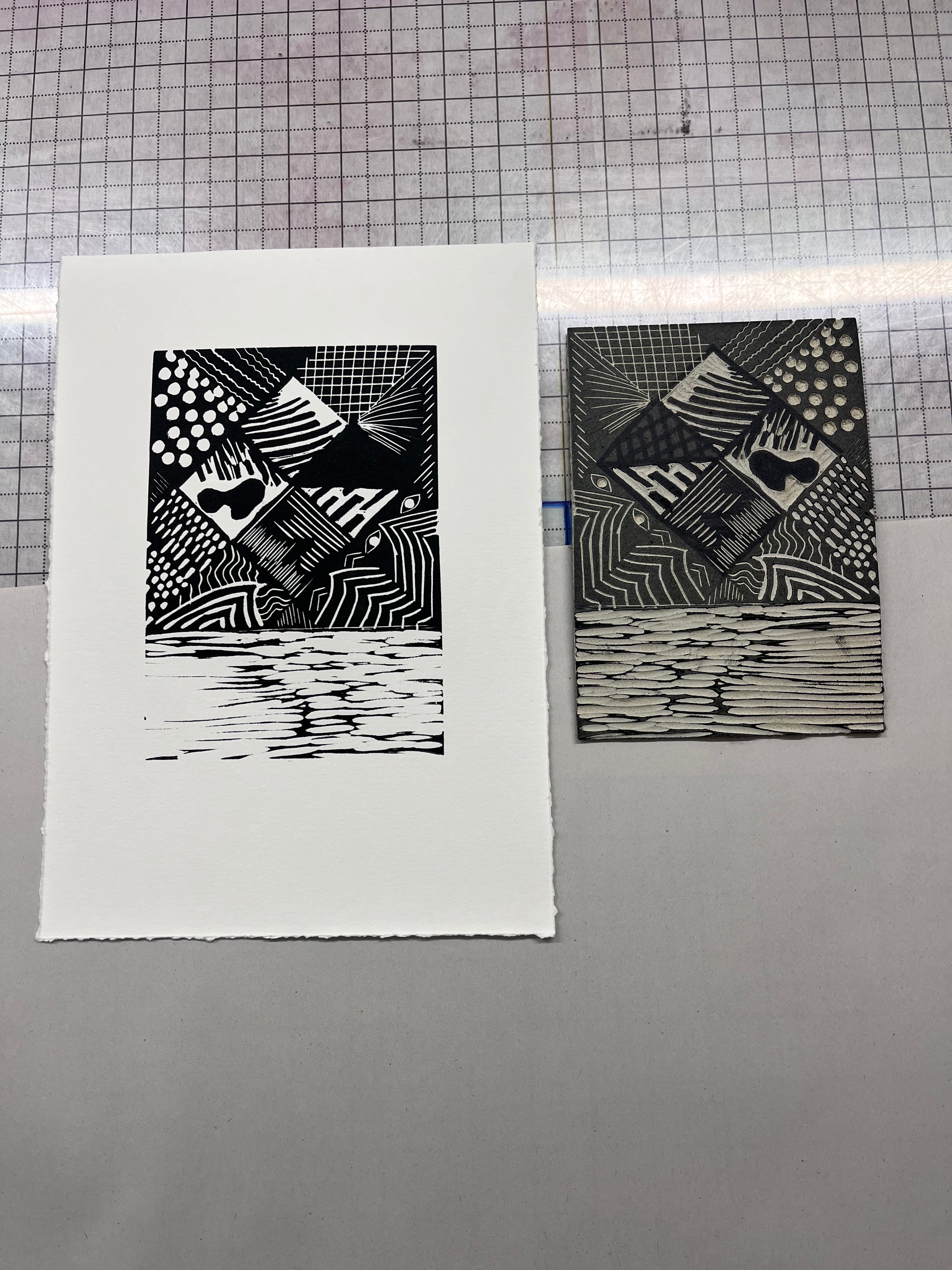 Introduction to Linocut Printmaking 4 Week Course
