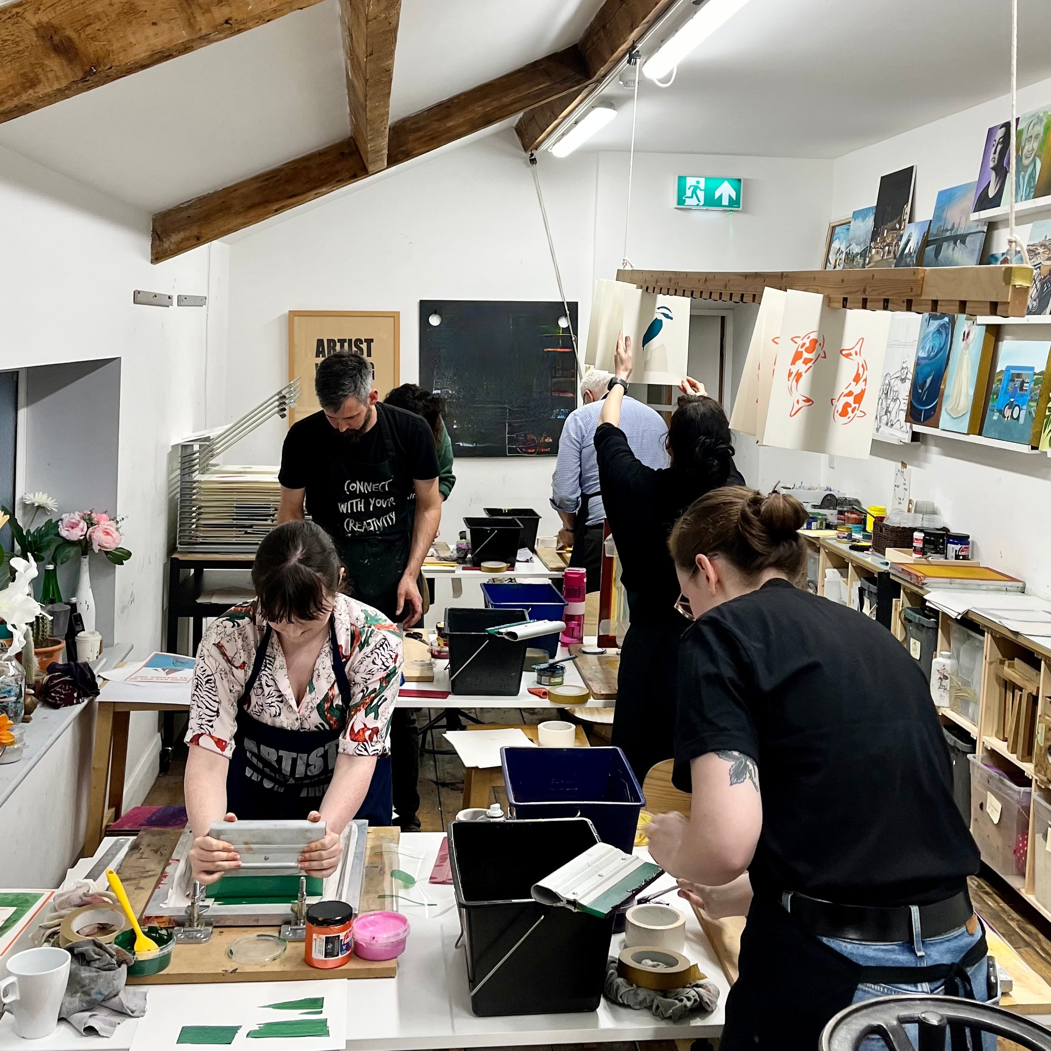 Screen Printing Manual Techniques 4 Week Course