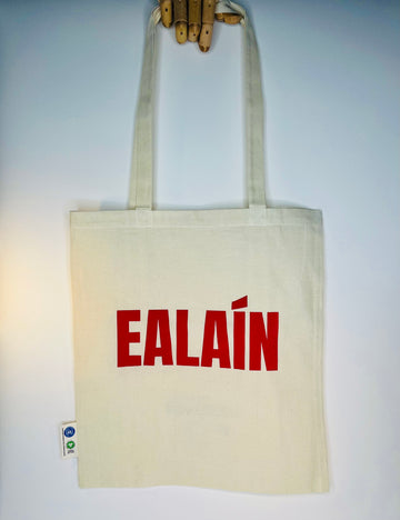 "Ealaín" Fair Trade, Organic Cotton Tote Bag