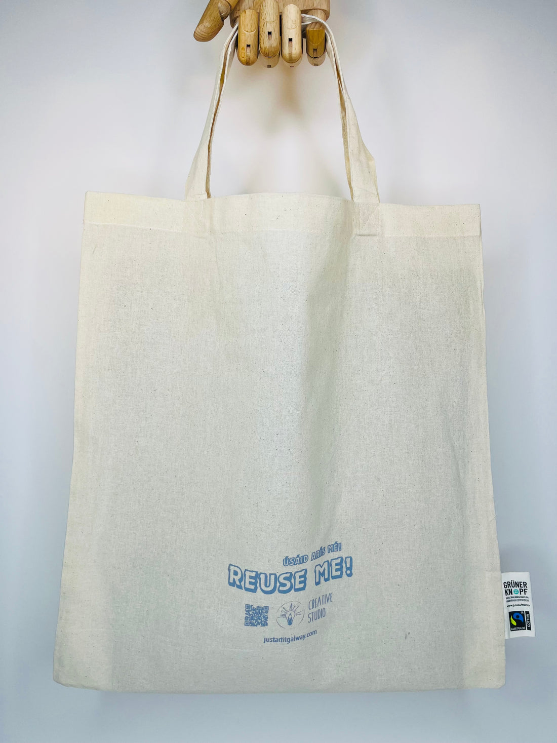 Níl áit ar bith cosúil le Gaillimh / There's no place like Galway" Fair Trade, Organic Cotton Tote bag