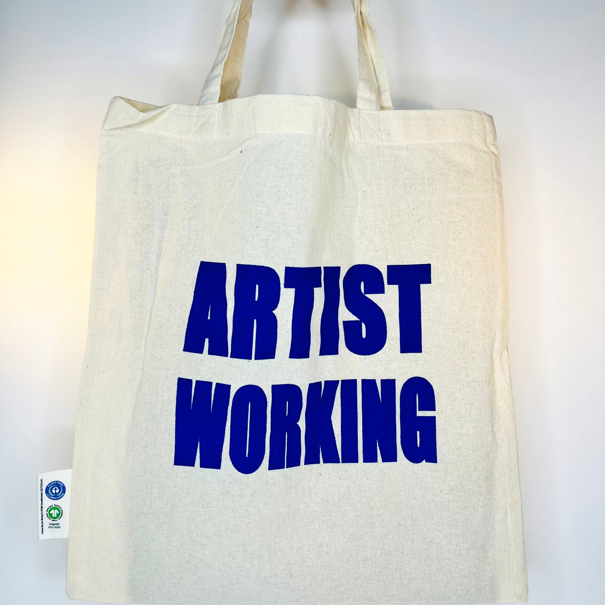 ¨Artist Working¨ Fair Trade, Organic Cotton Tote Bag