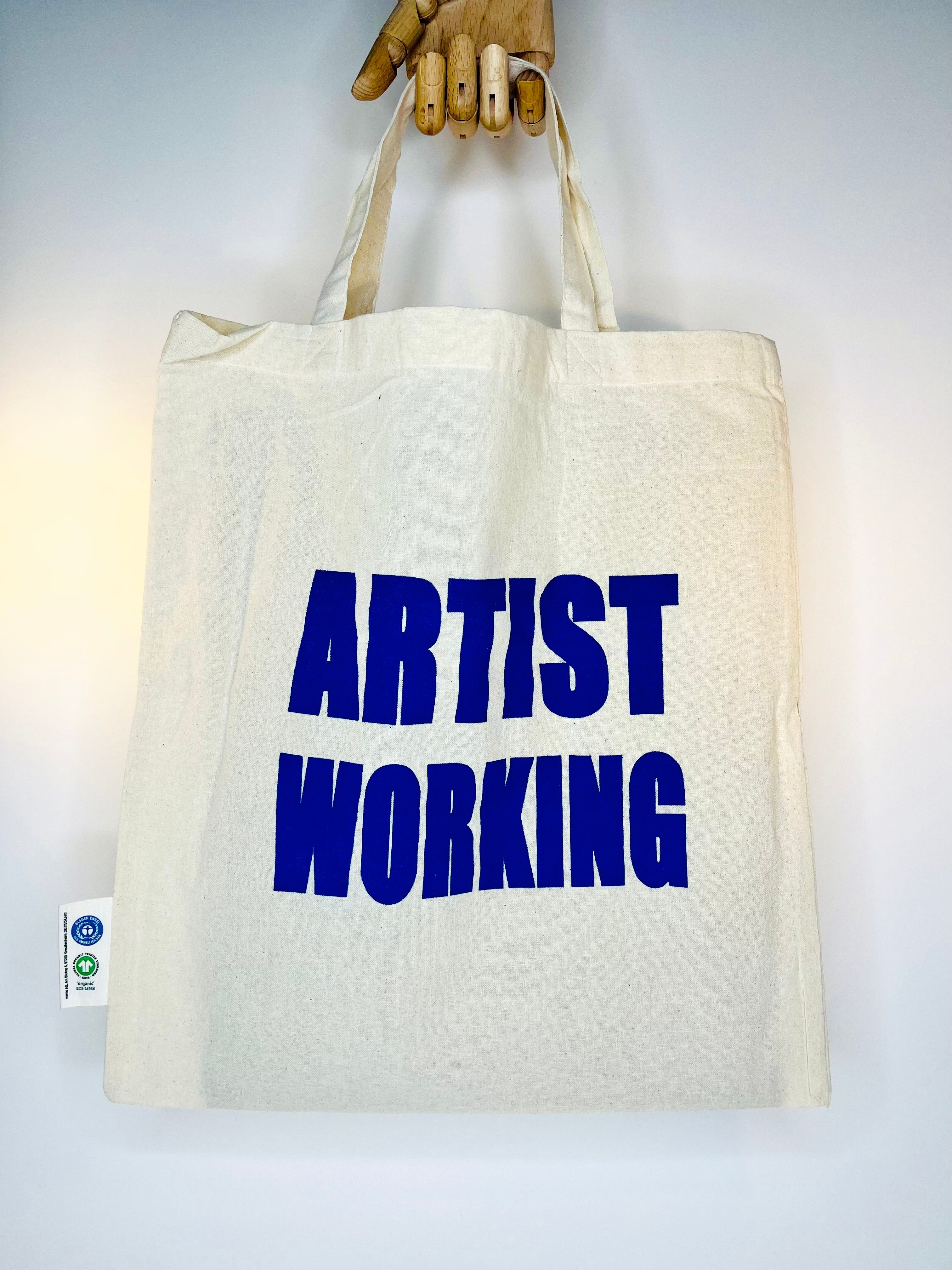 ¨Artist Working¨ Fair Trade, Organic Cotton Tote Bag