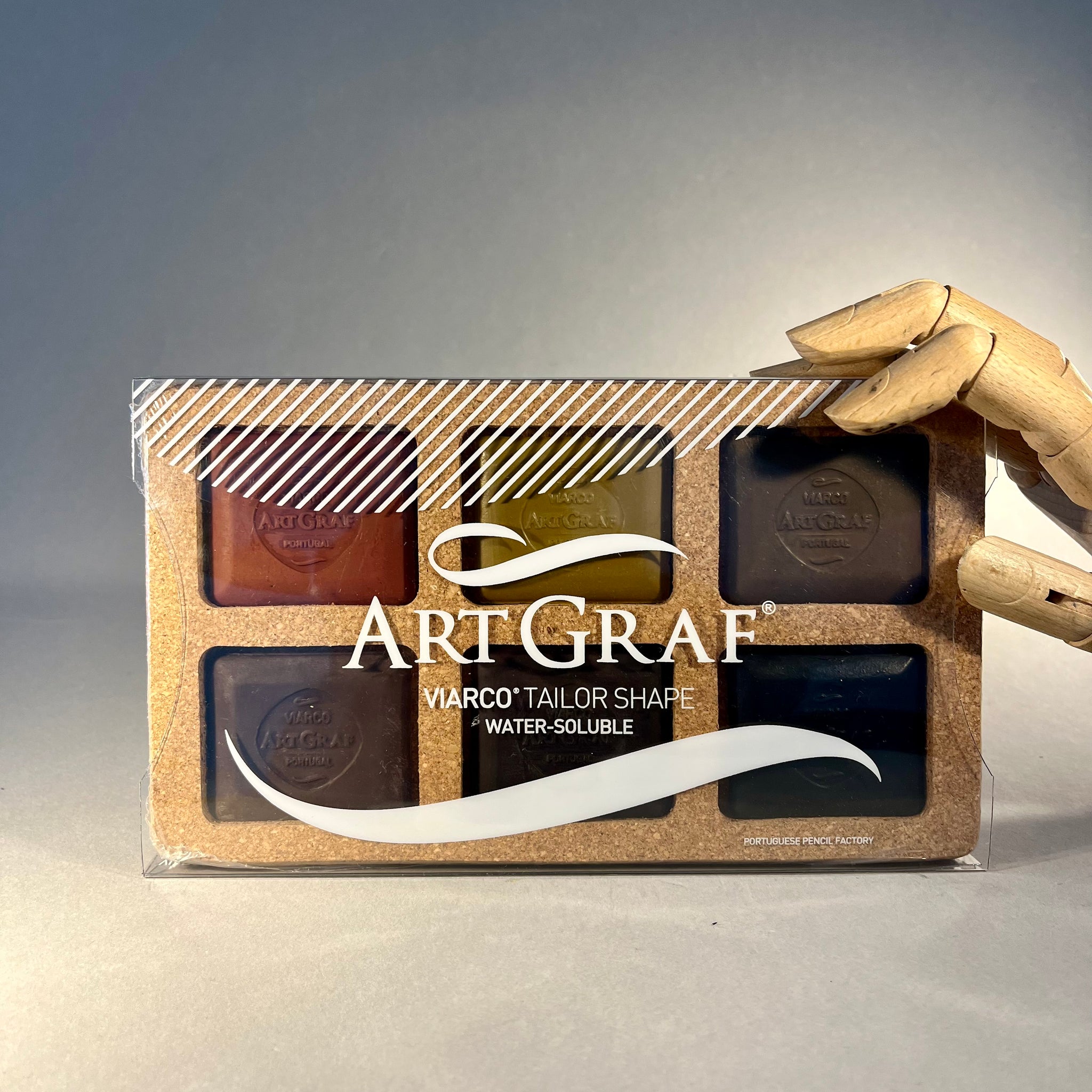 ArtGraf Tailor 6-piece set with cork base - Earth Tones