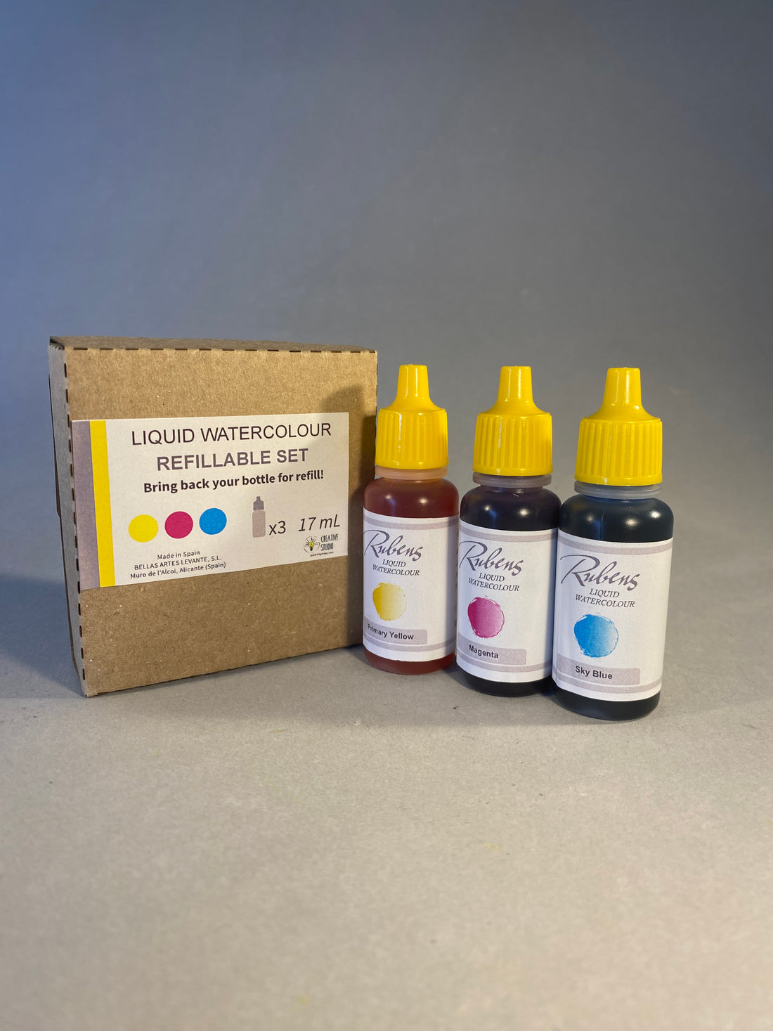 Just Art It x Rubens Liquid Watercolour Refillable Sets