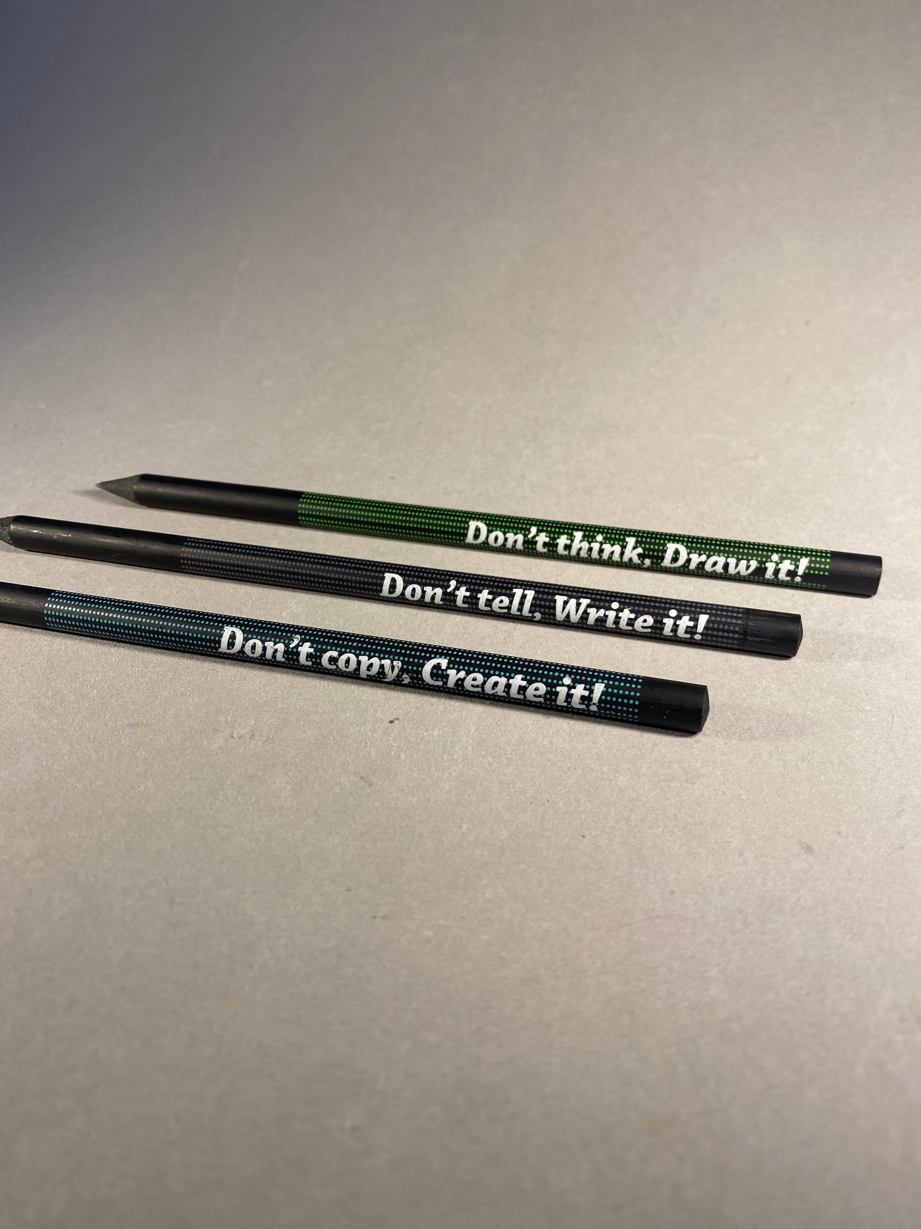 Viarco Black Wood HB2 Pencils