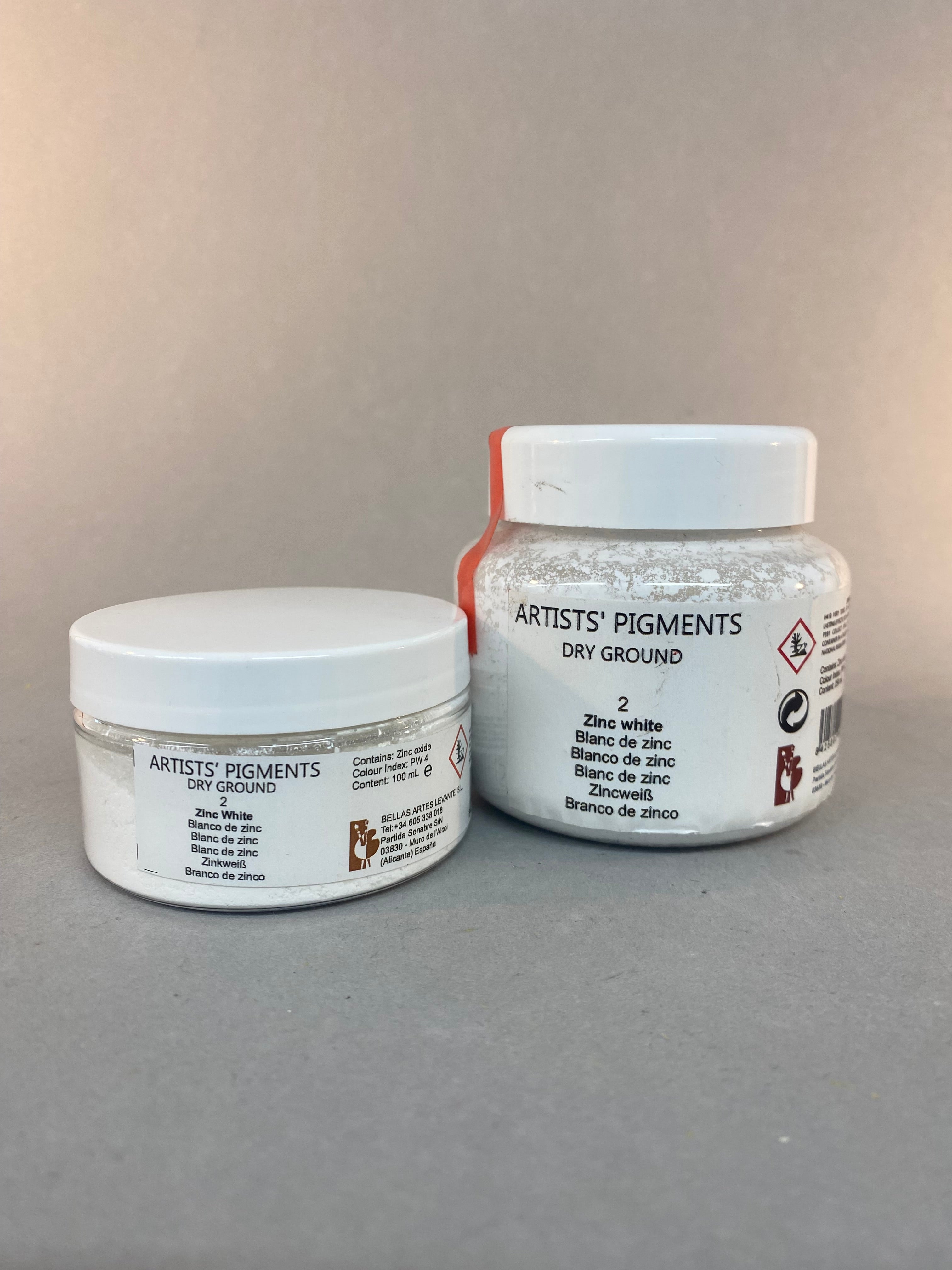 Artist's Pigments Dry Ground