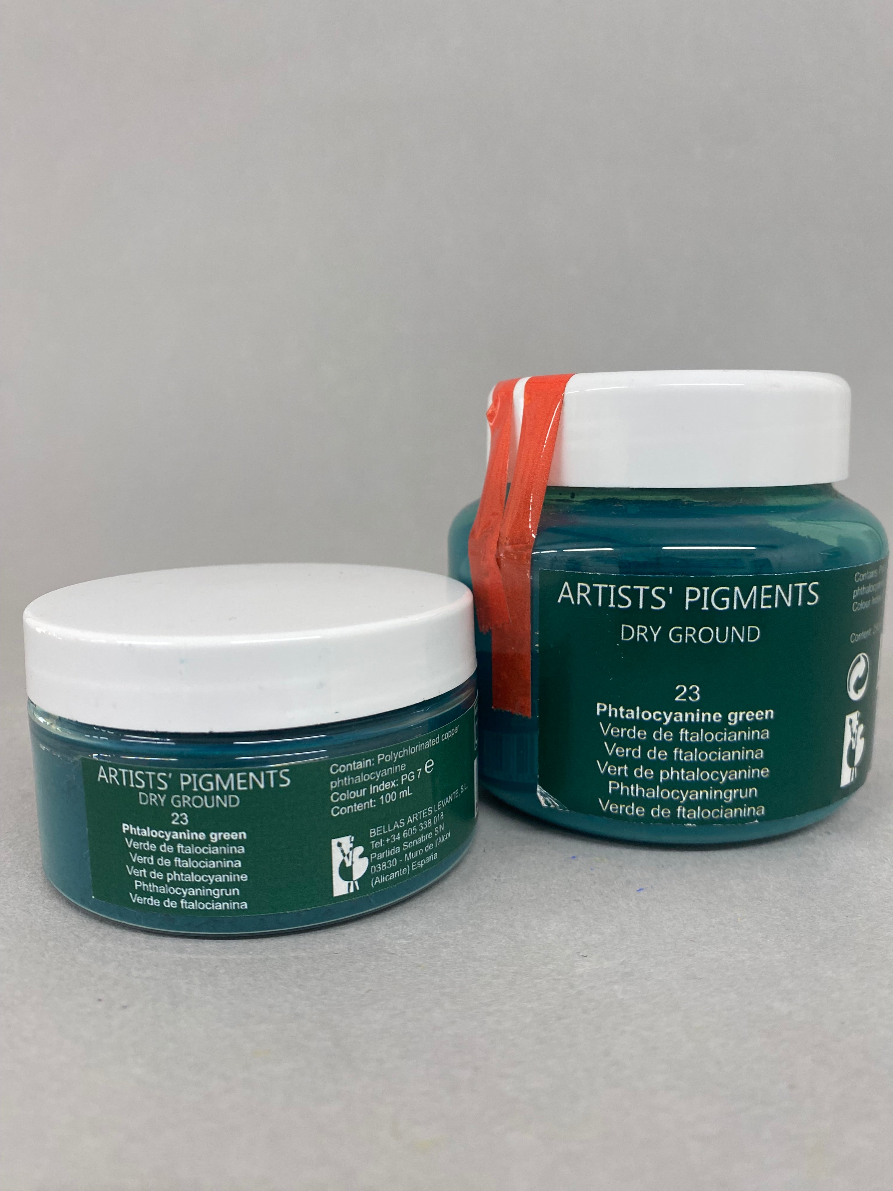 Artist's Pigments Dry Ground