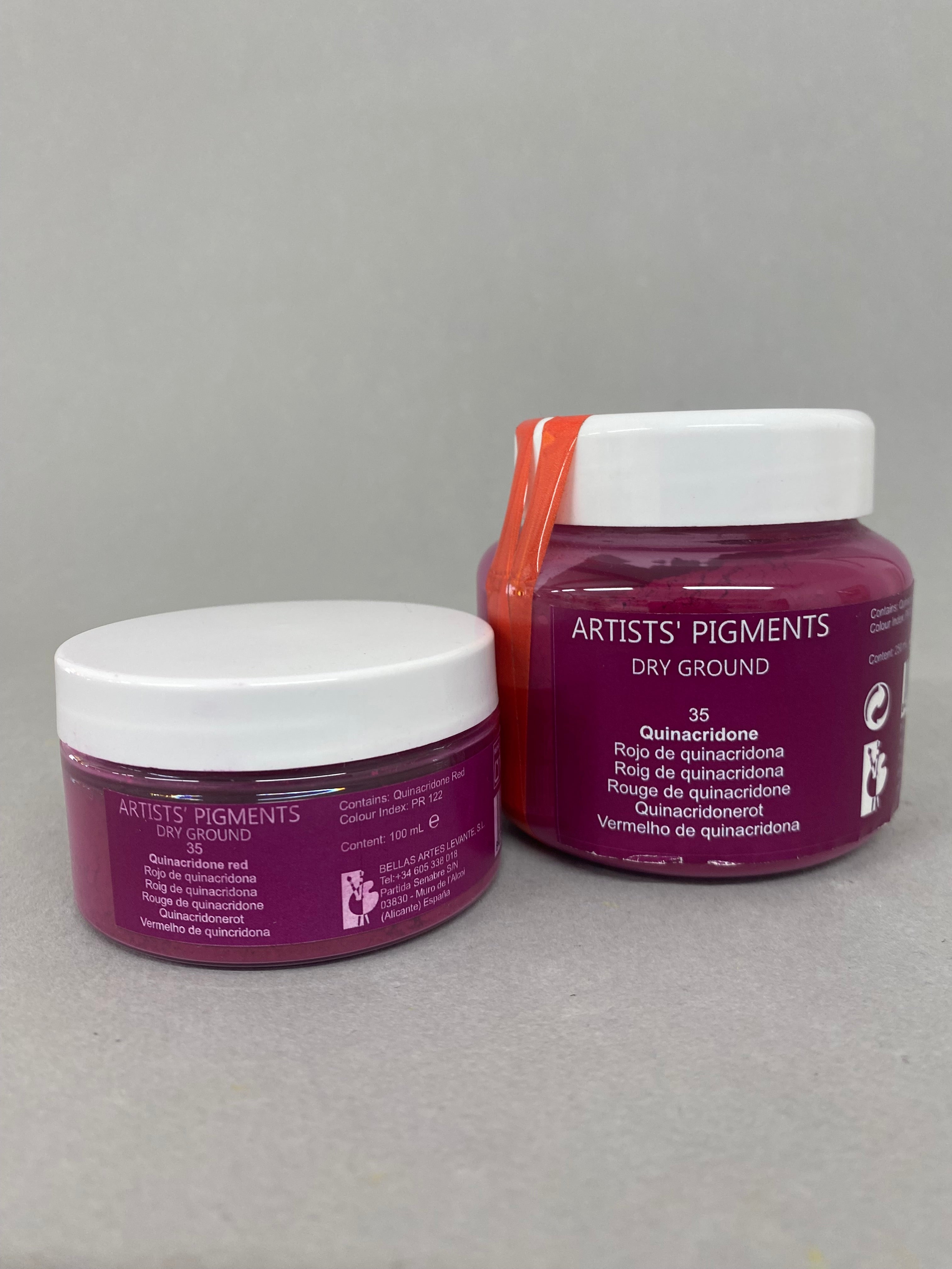 Artist's Pigments Dry Ground