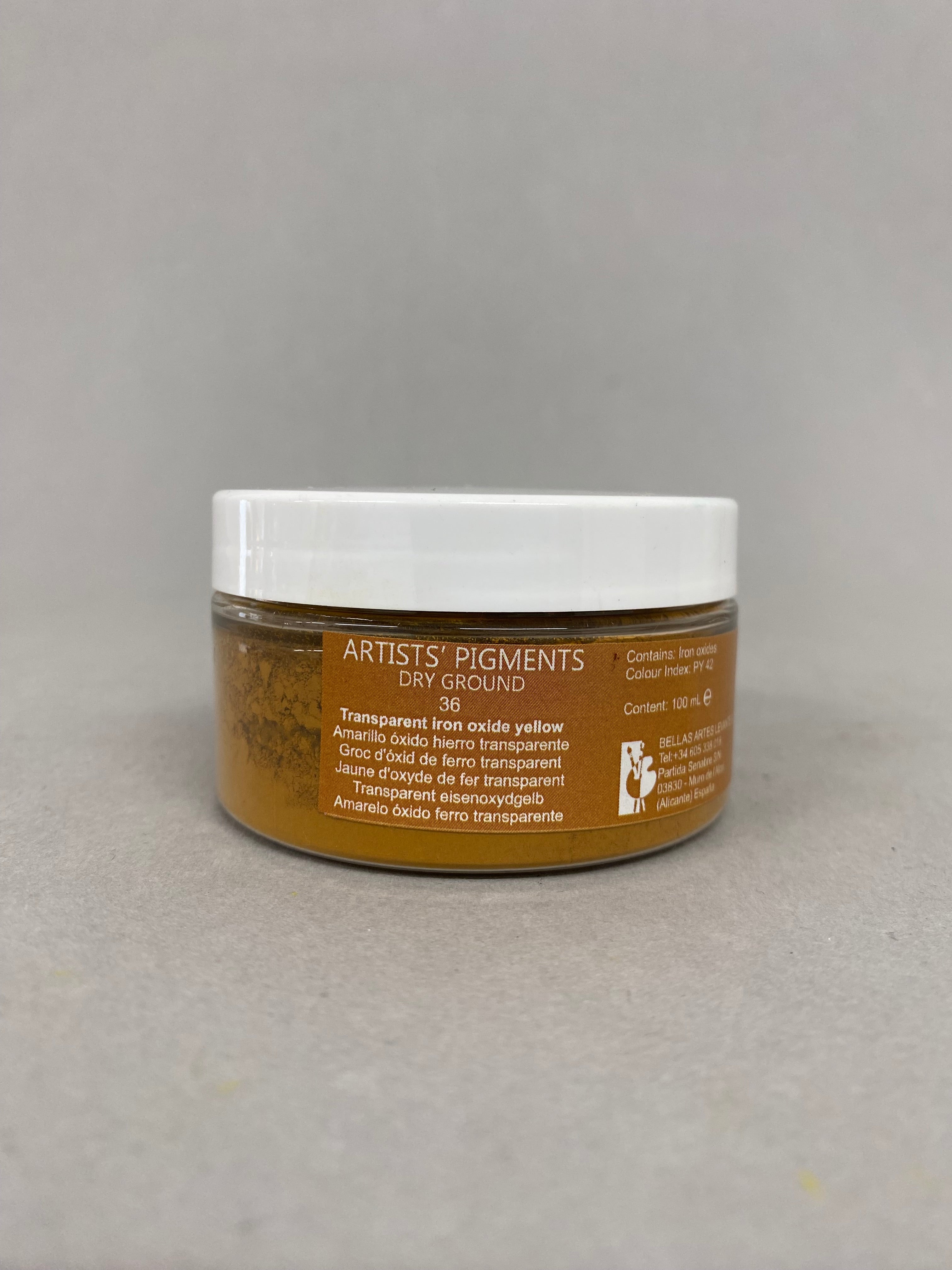 Artist's Pigments Dry Ground