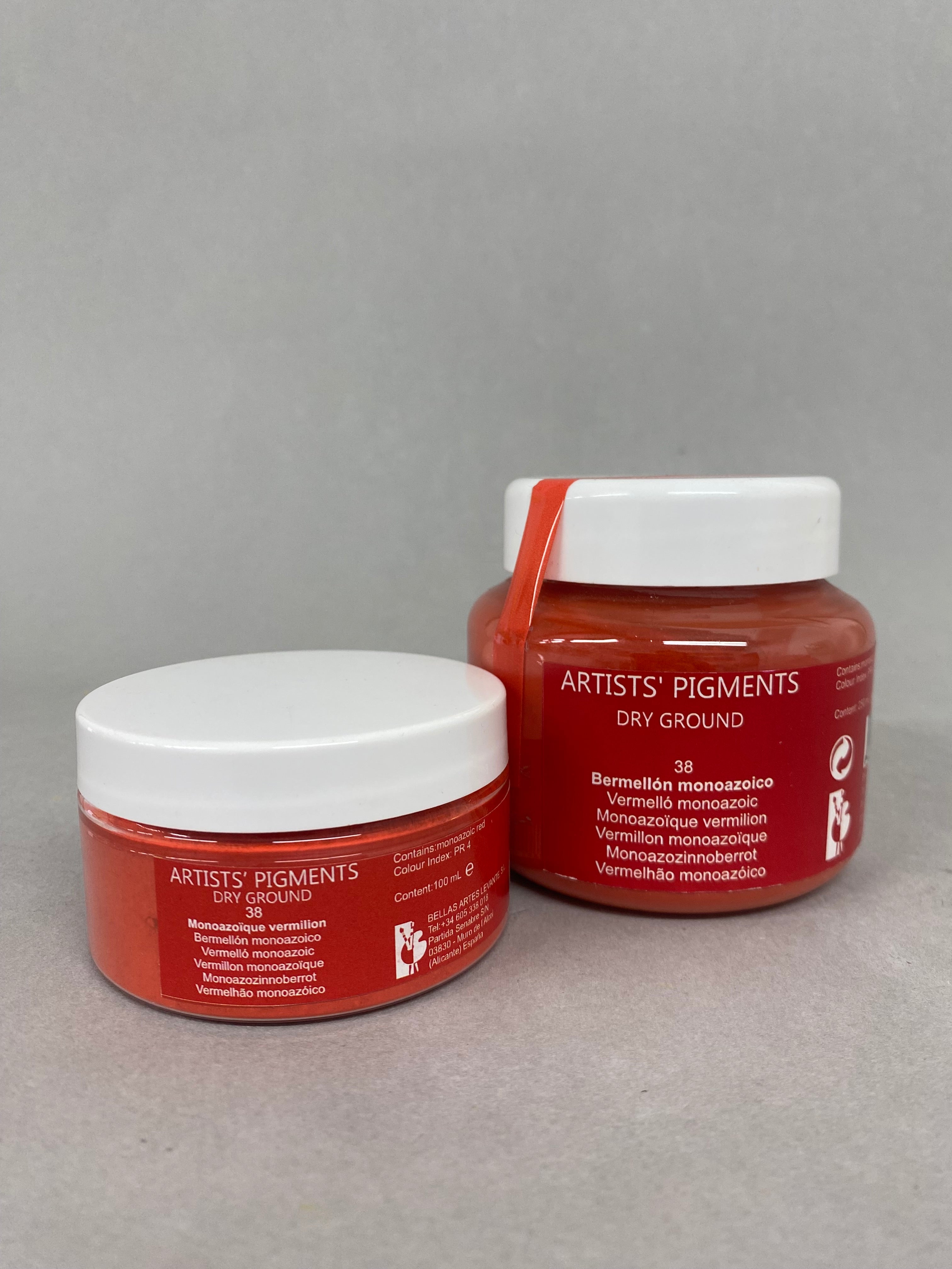 Artist's Pigments Dry Ground