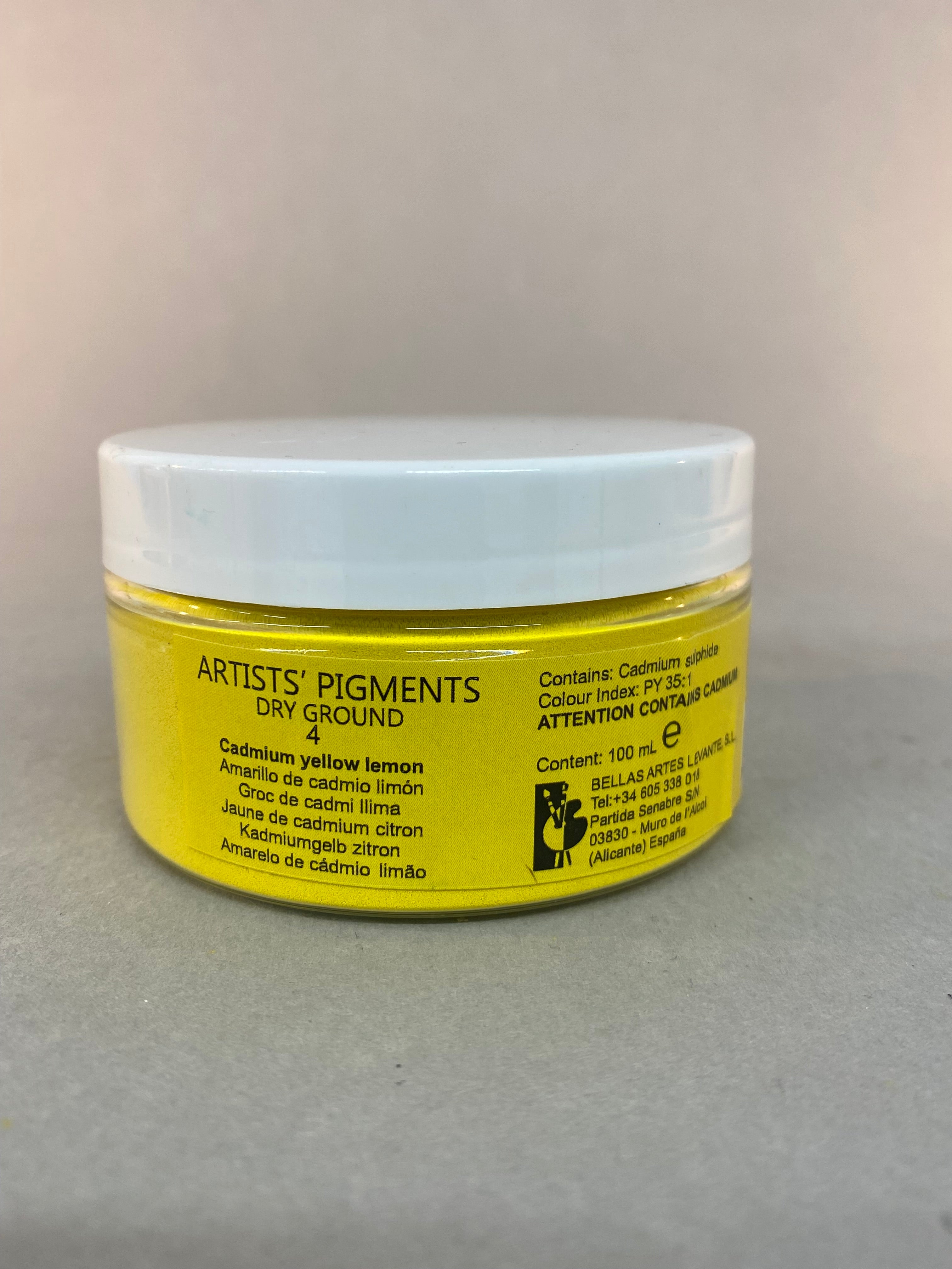 Artist's Pigments Dry Ground