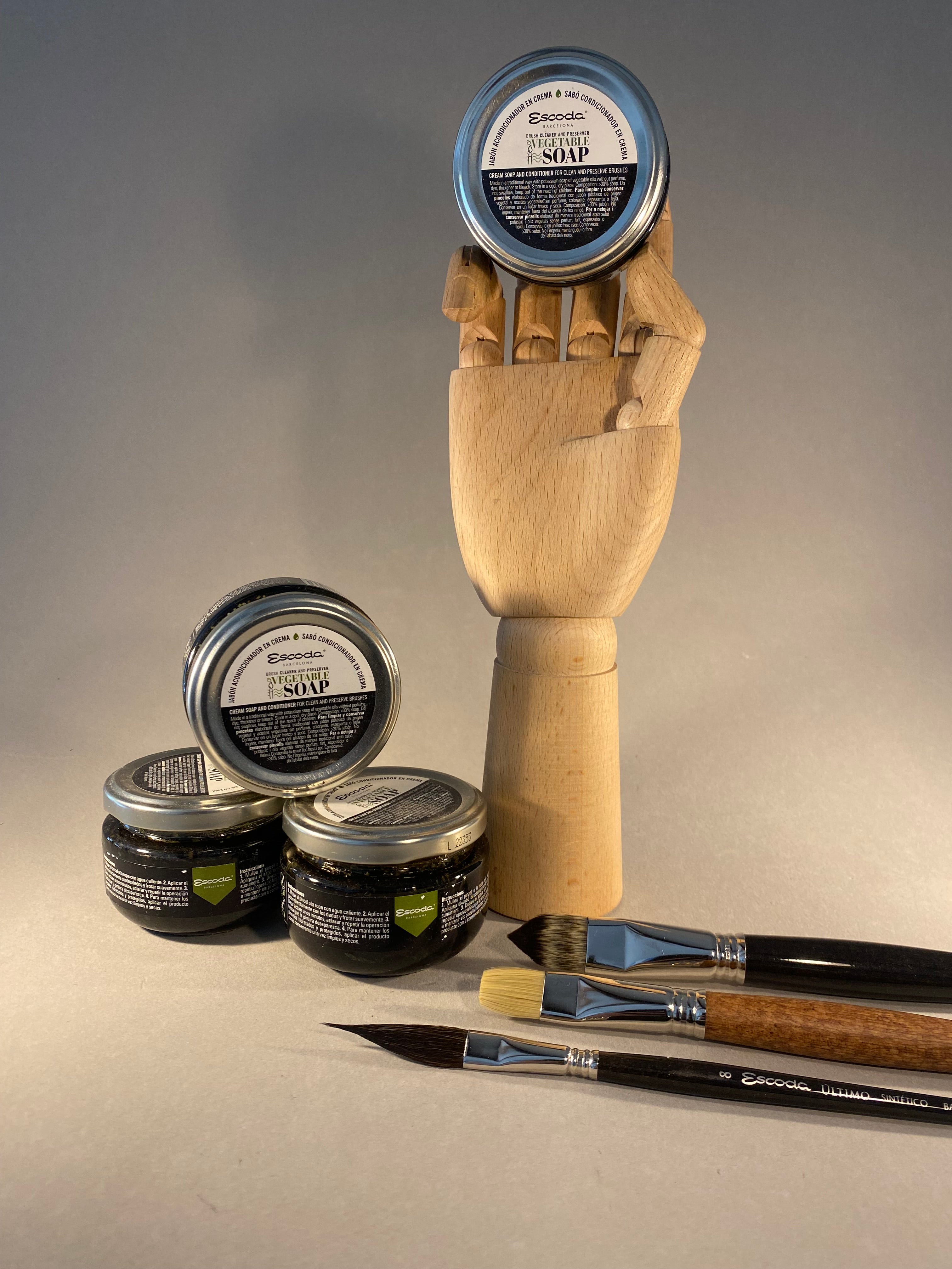 Escoda Vegetable Soap Jar